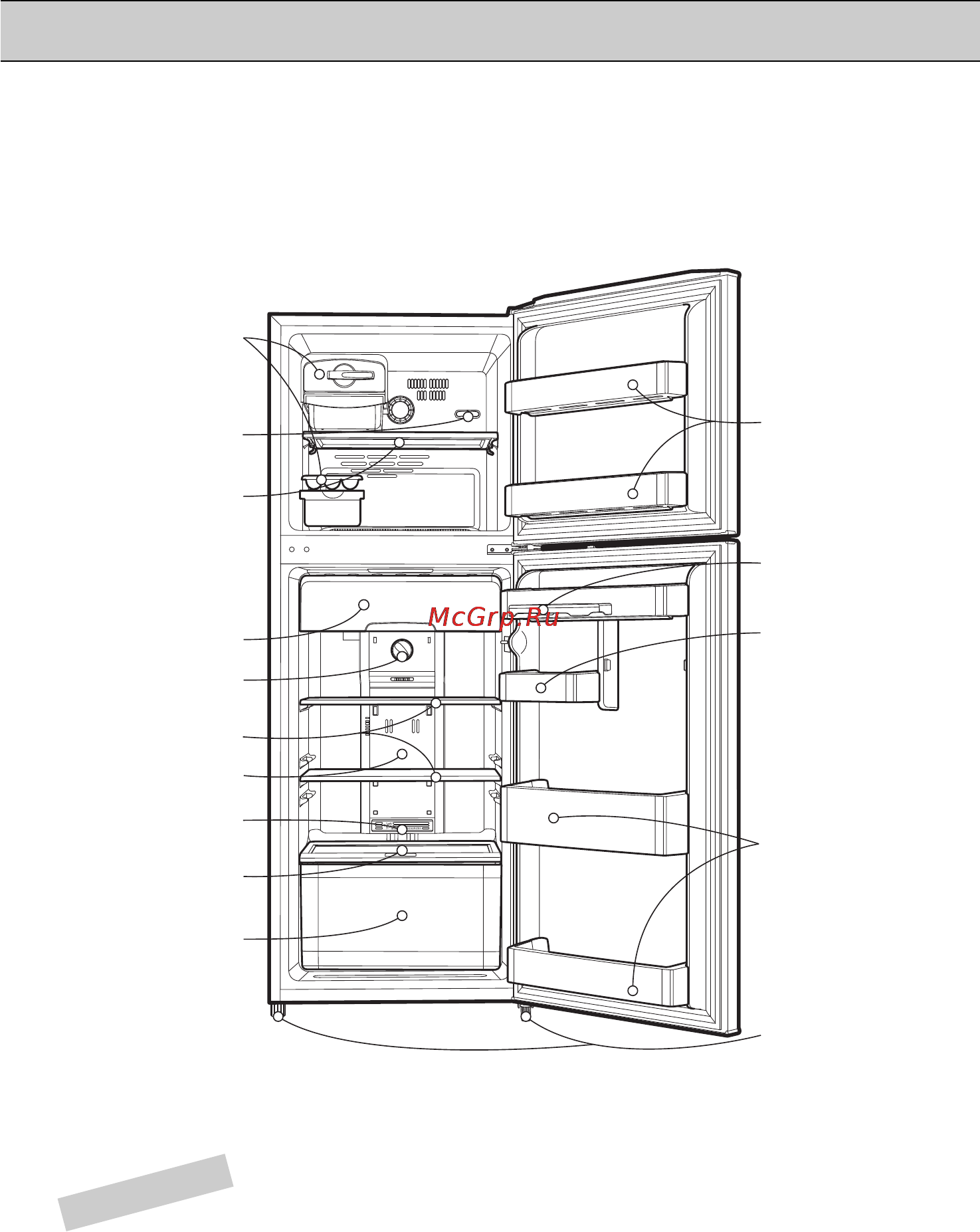 LG GR-V232S [5/12] Схема устройства