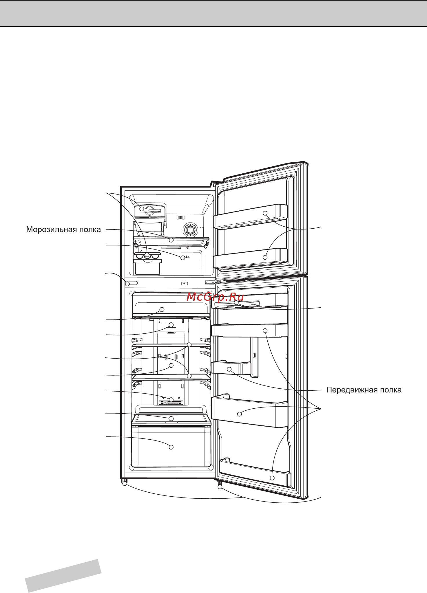 LG GR-V302RLC [5/14] Схема устройства