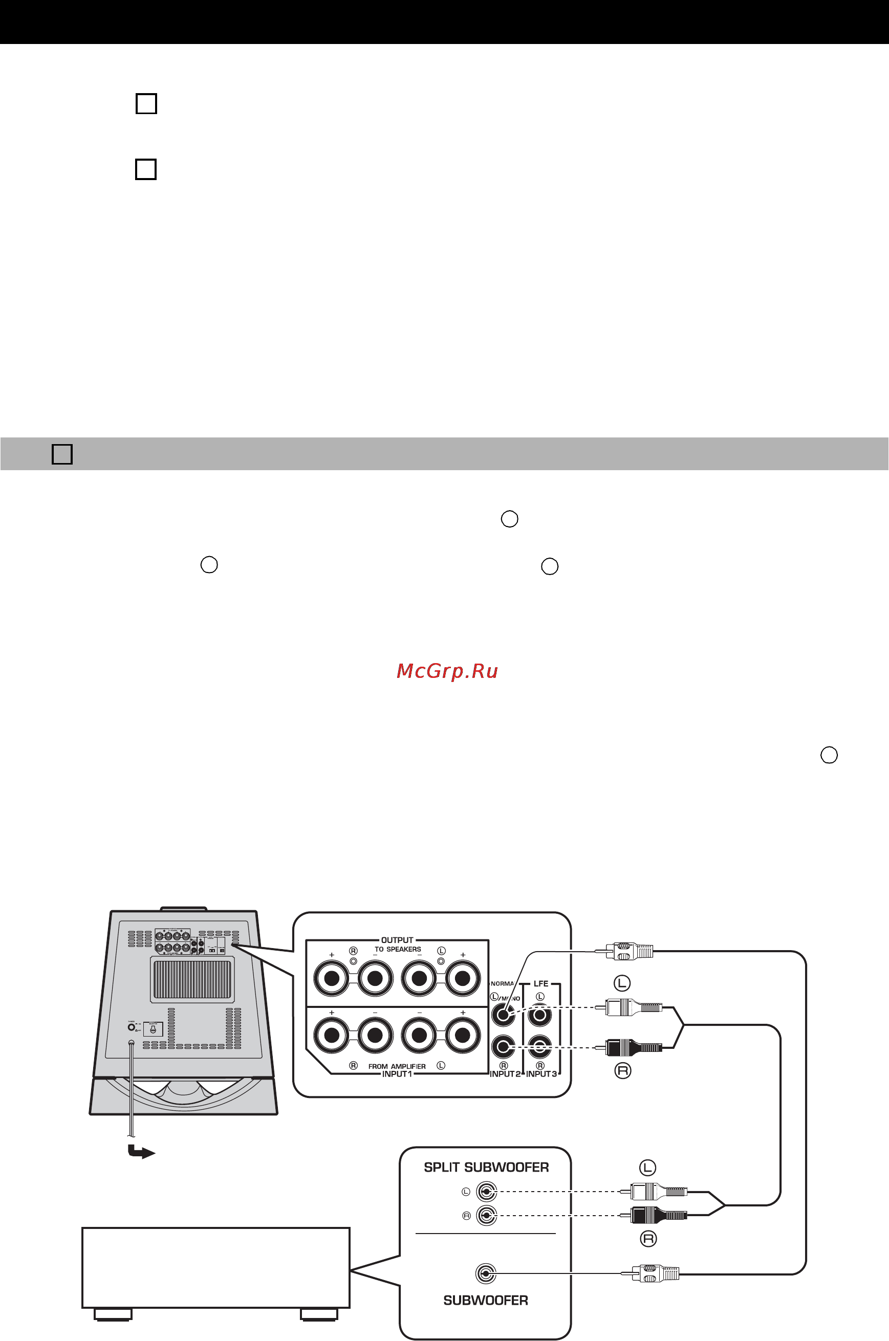 Yamaha NS-SW700 Piano White [82/148] Connessioni
