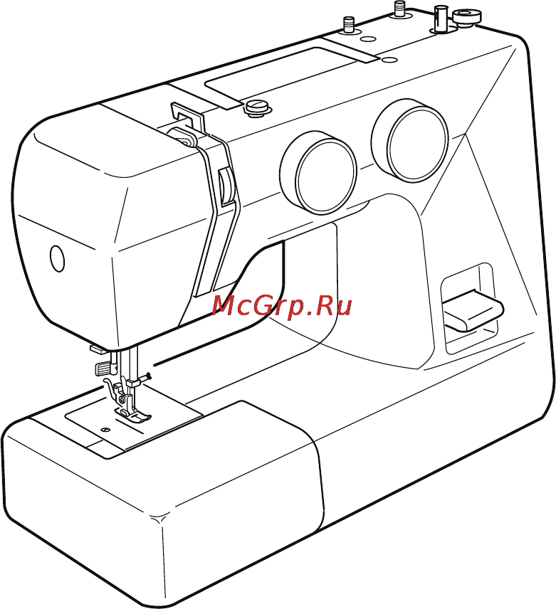 Janome Tip 718s Инструкция по эксплуатации онлайн