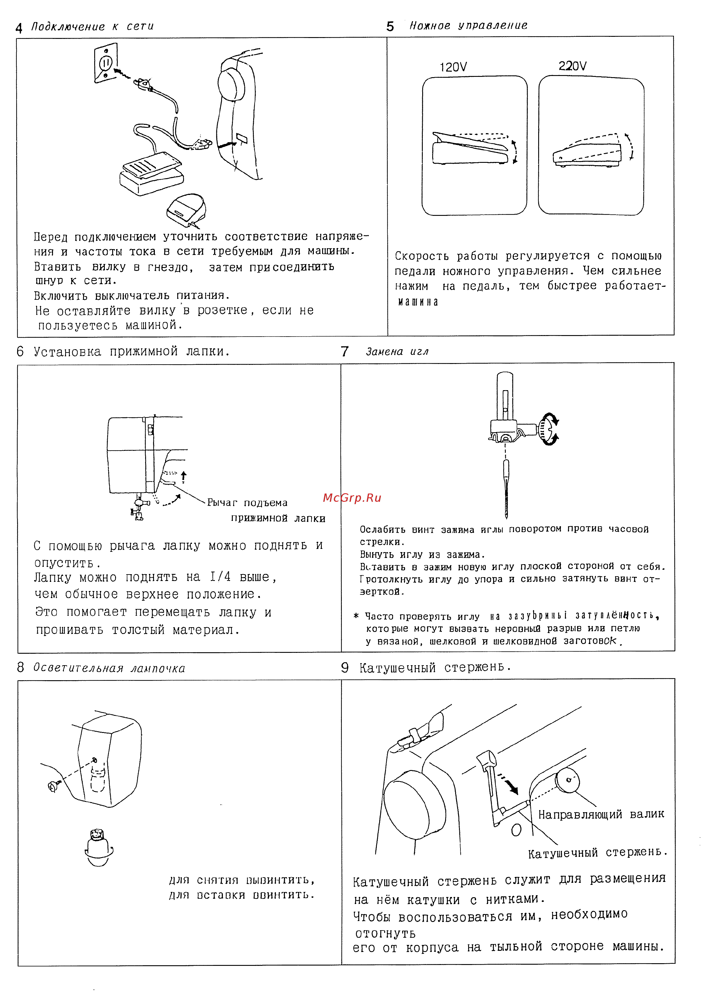 Janome Jem 639 Инструкция по эксплуатации онлайн [2/8] 87080
