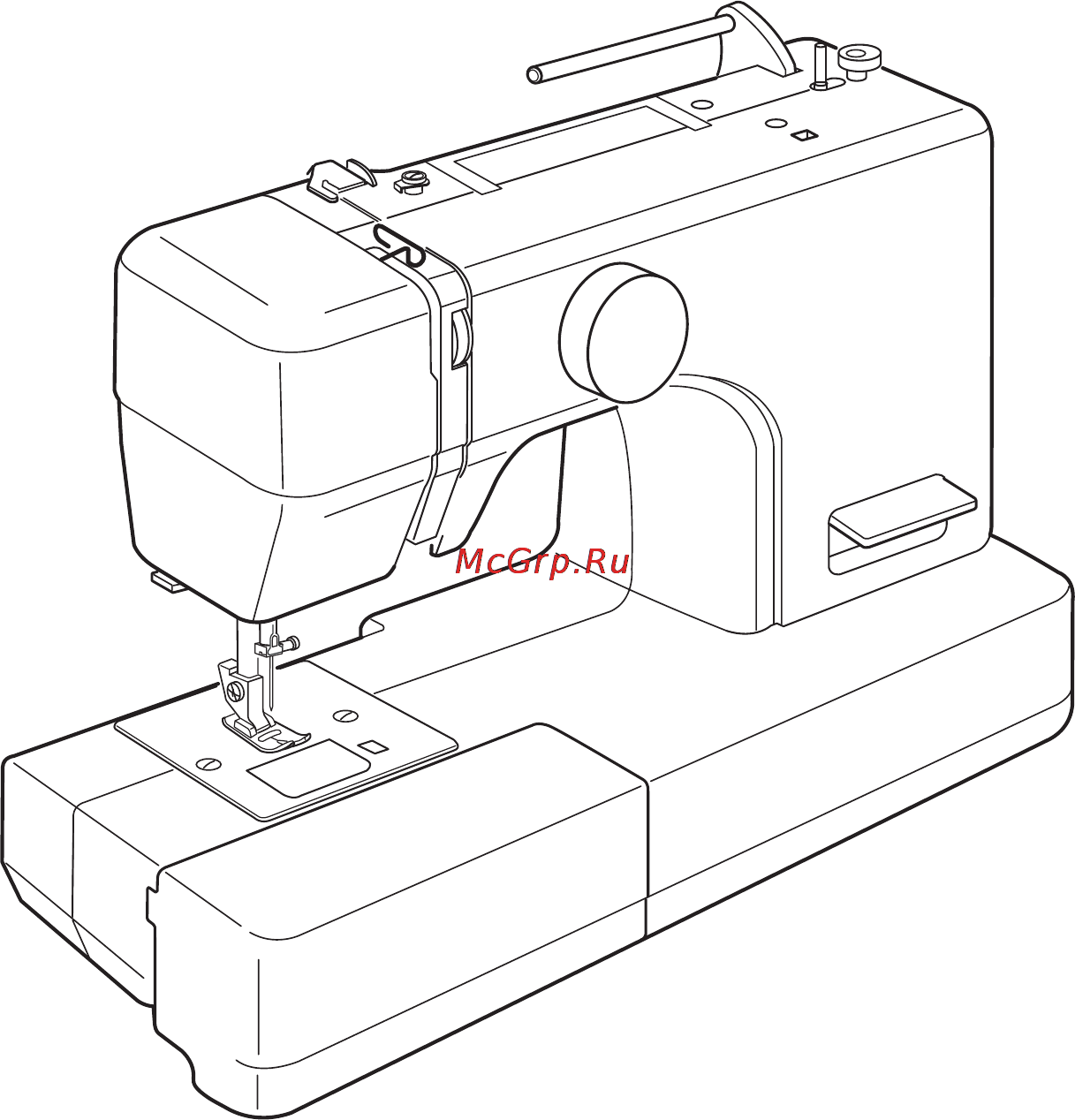 Janome Juno 1506 Инструкция по эксплуатации онлайн