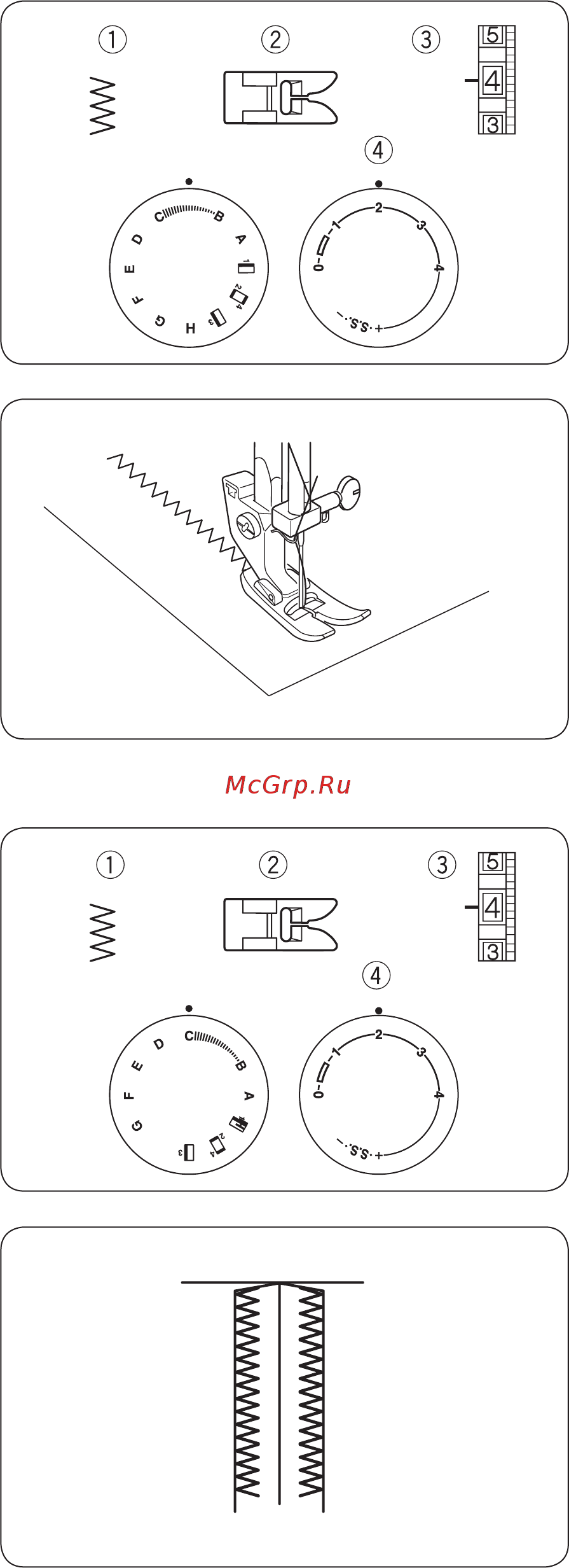 Janome MX 77 белый [16/28] Page 16