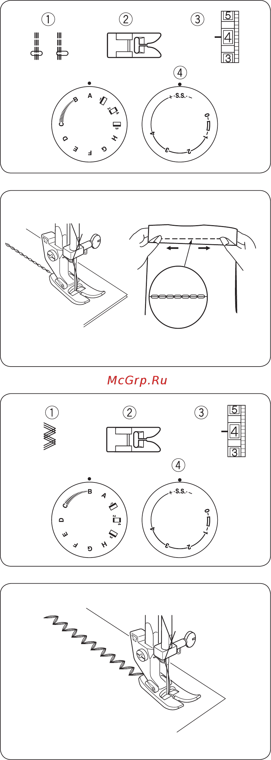 Janome MX 77 белый [18/28] Page 18