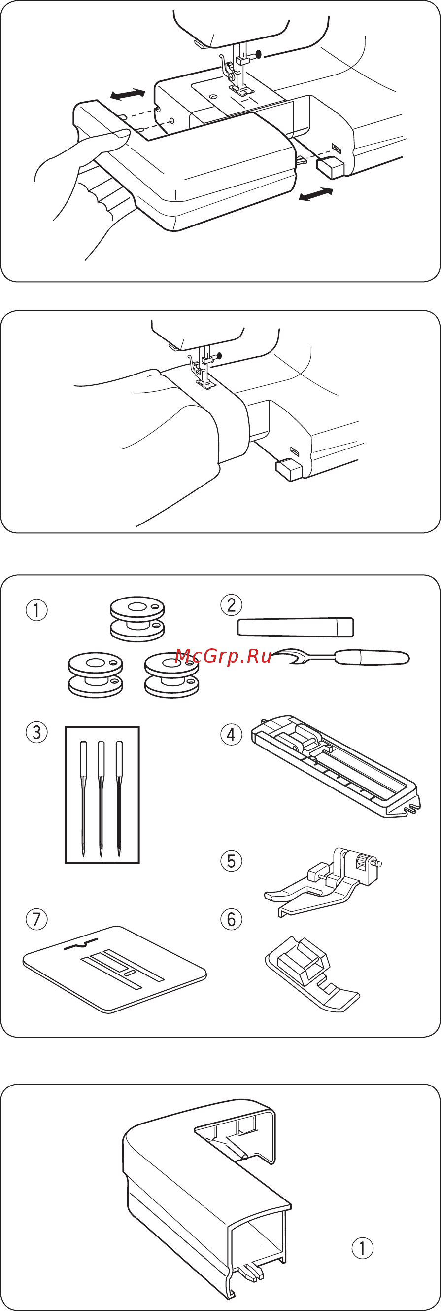 Janome LEGEND LE-25 [5/28] Page 5