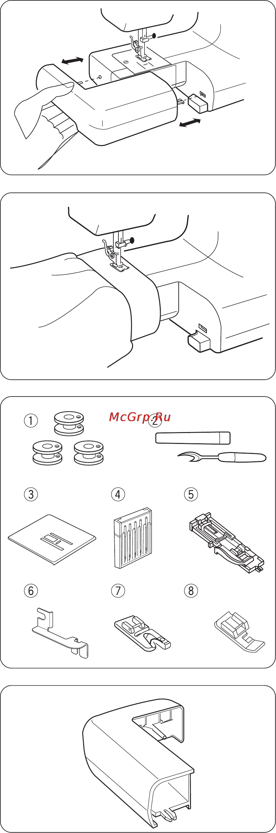 Janome Juno 523 [5/32] Page 5
