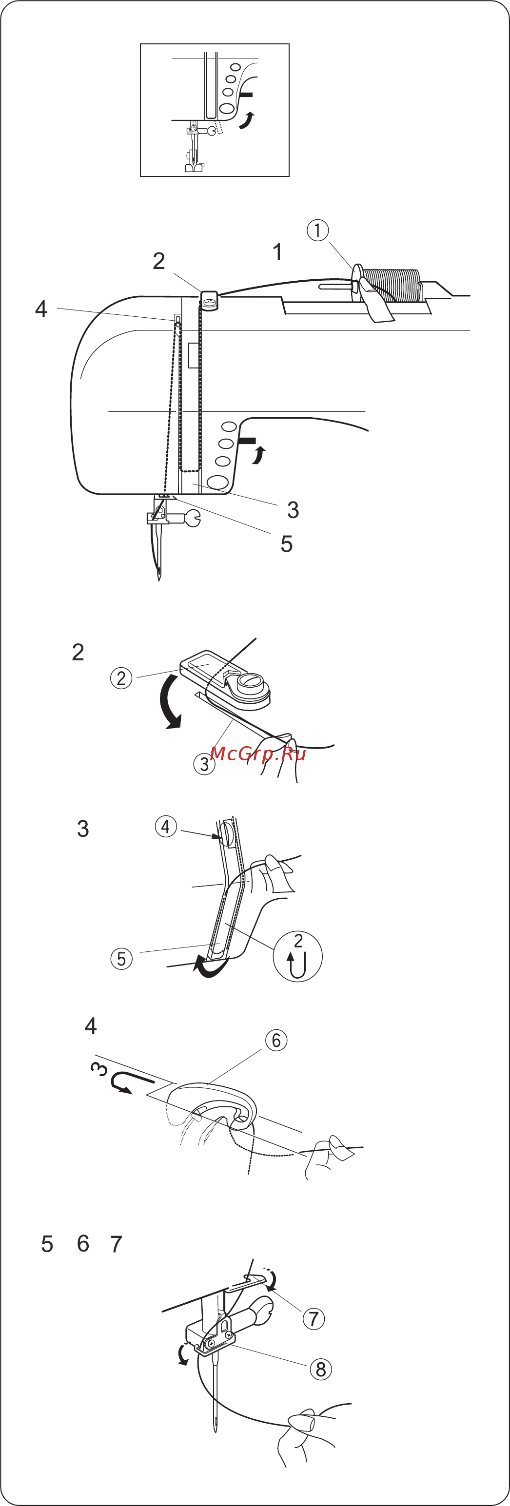 Janome MC 1530 [14/39] Page 14