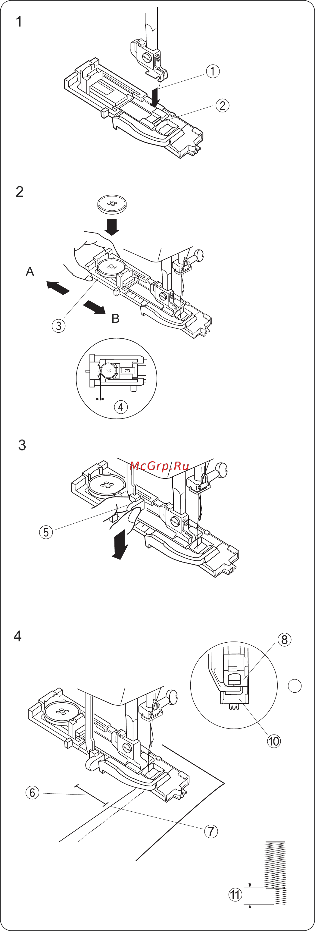 Janome MC 1530 [22/39] Page 22