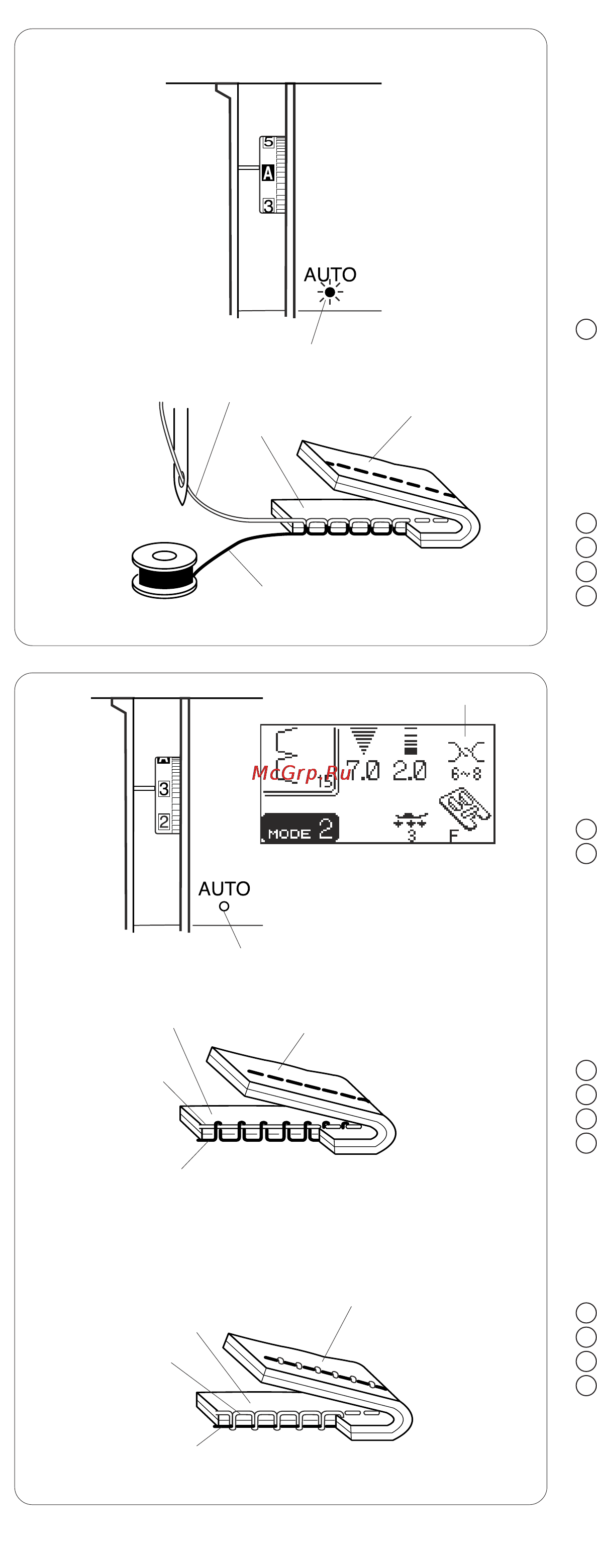Janome MC 5200 [26/81] Баланс натяжения нити