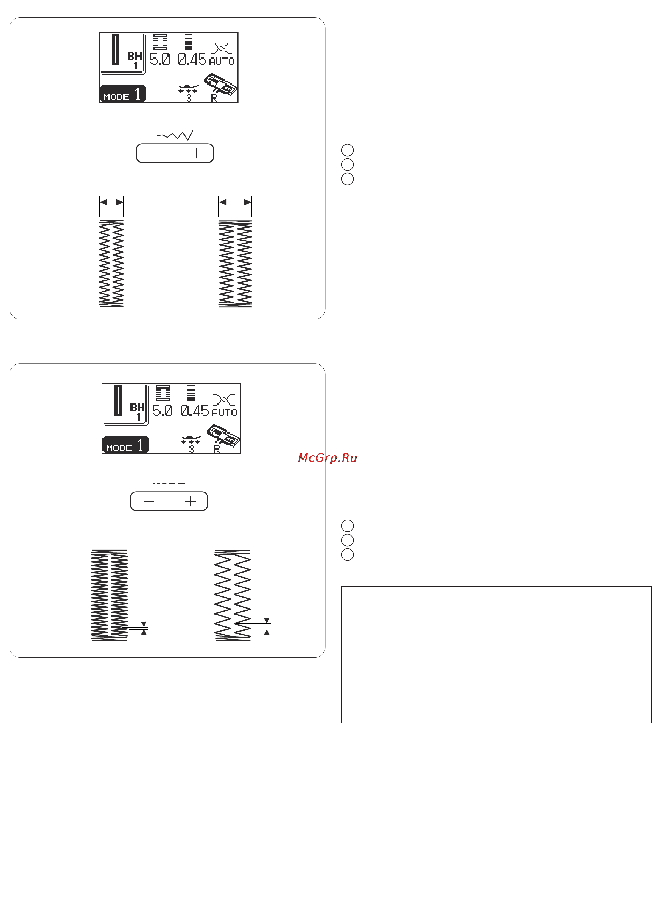 Janome MC 5200 Инструкция по эксплуатации онлайн [46/81] 87131