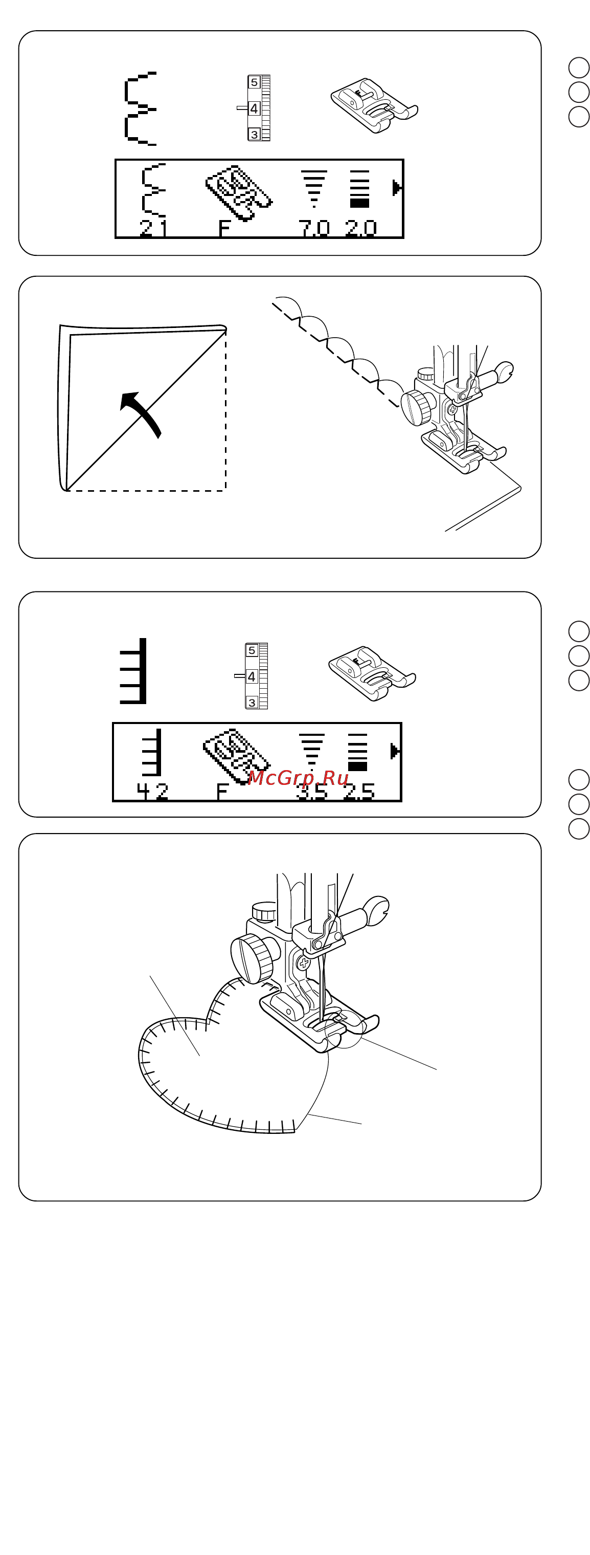 Janome DC 3600 [40/54] Applique