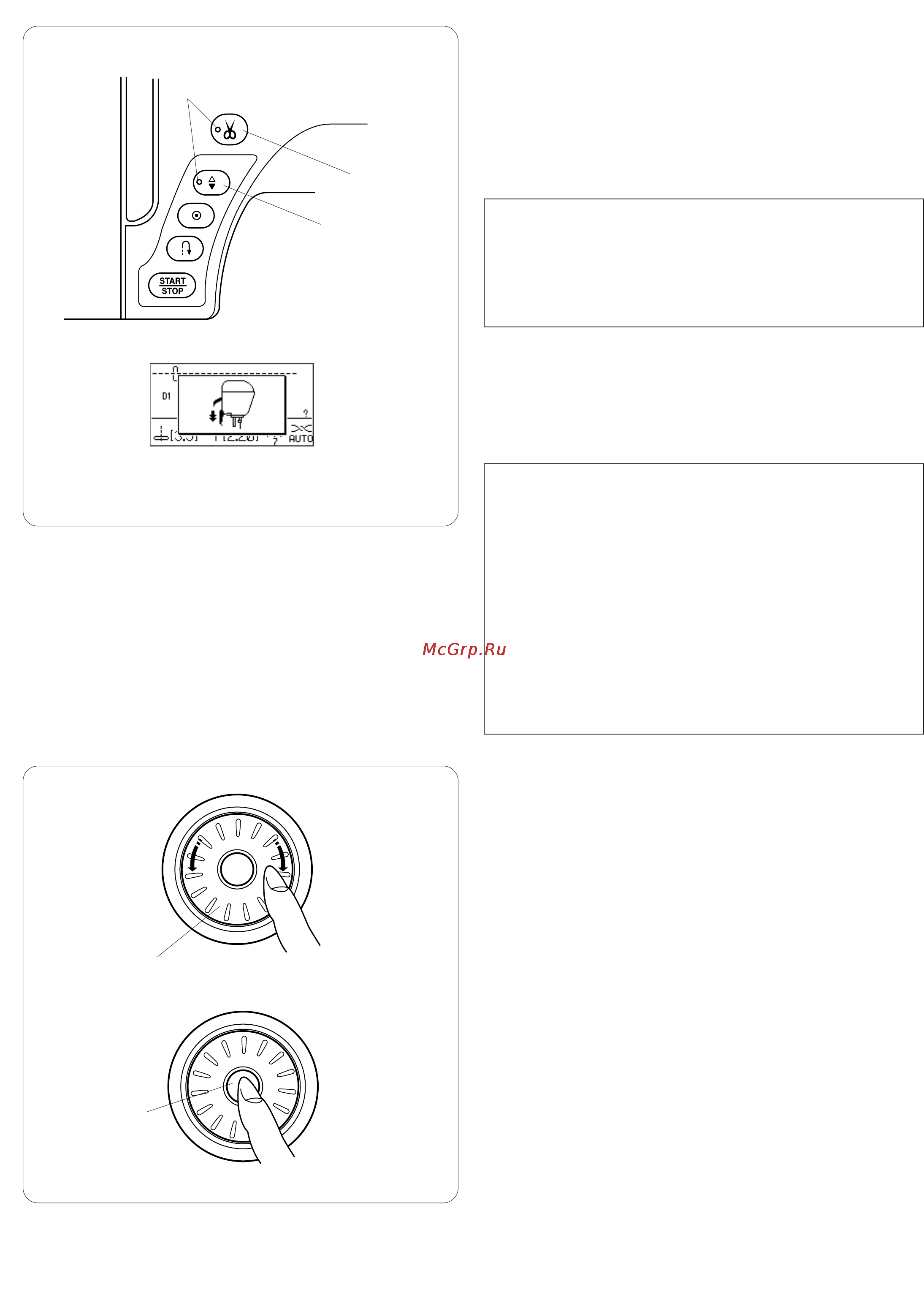 Janome MC 7700 QCP Инструкция по эксплуатации онлайн [10/95] 87139
