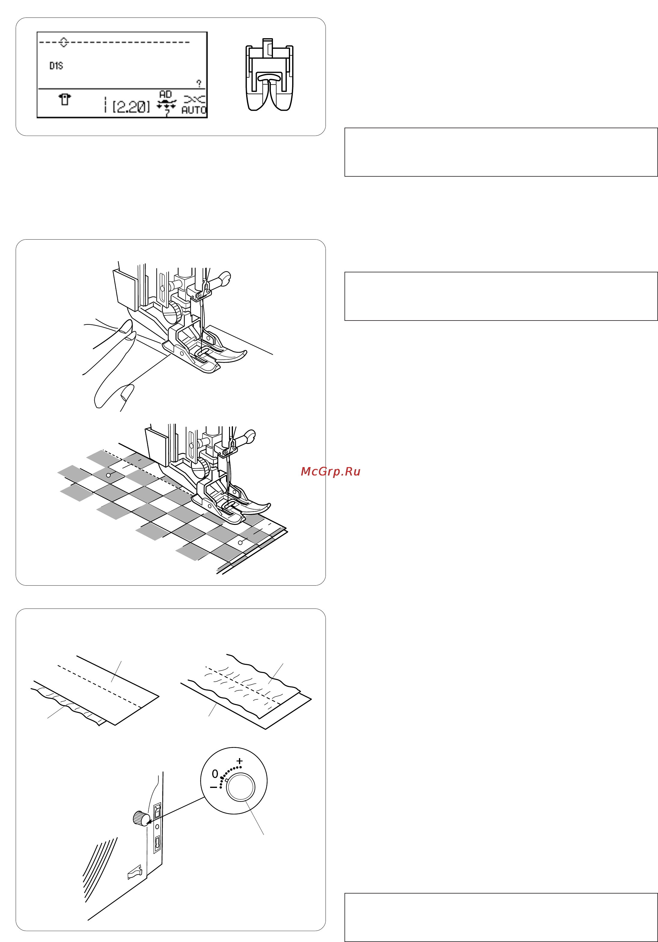 Janome MC 7700 QCP Инструкция по эксплуатации онлайн [40/95] 87139