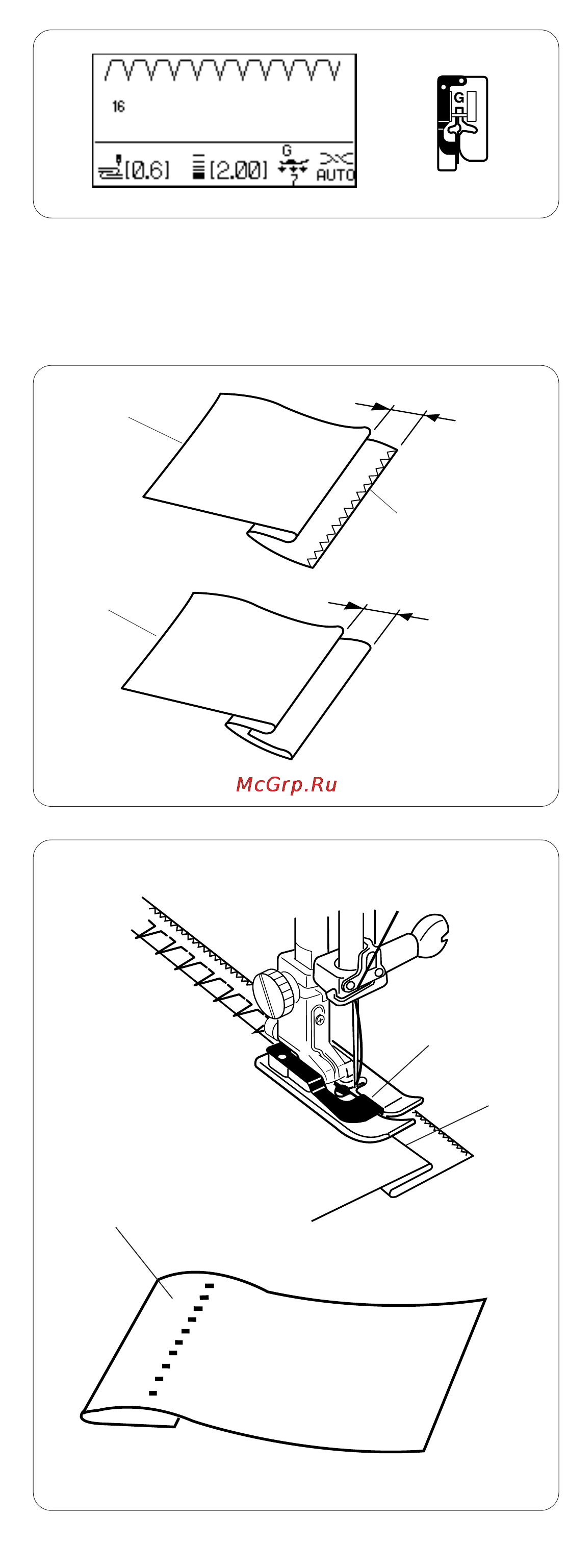 Janome MC 7700 QCP Инструкция по эксплуатации онлайн [49/95] 87139