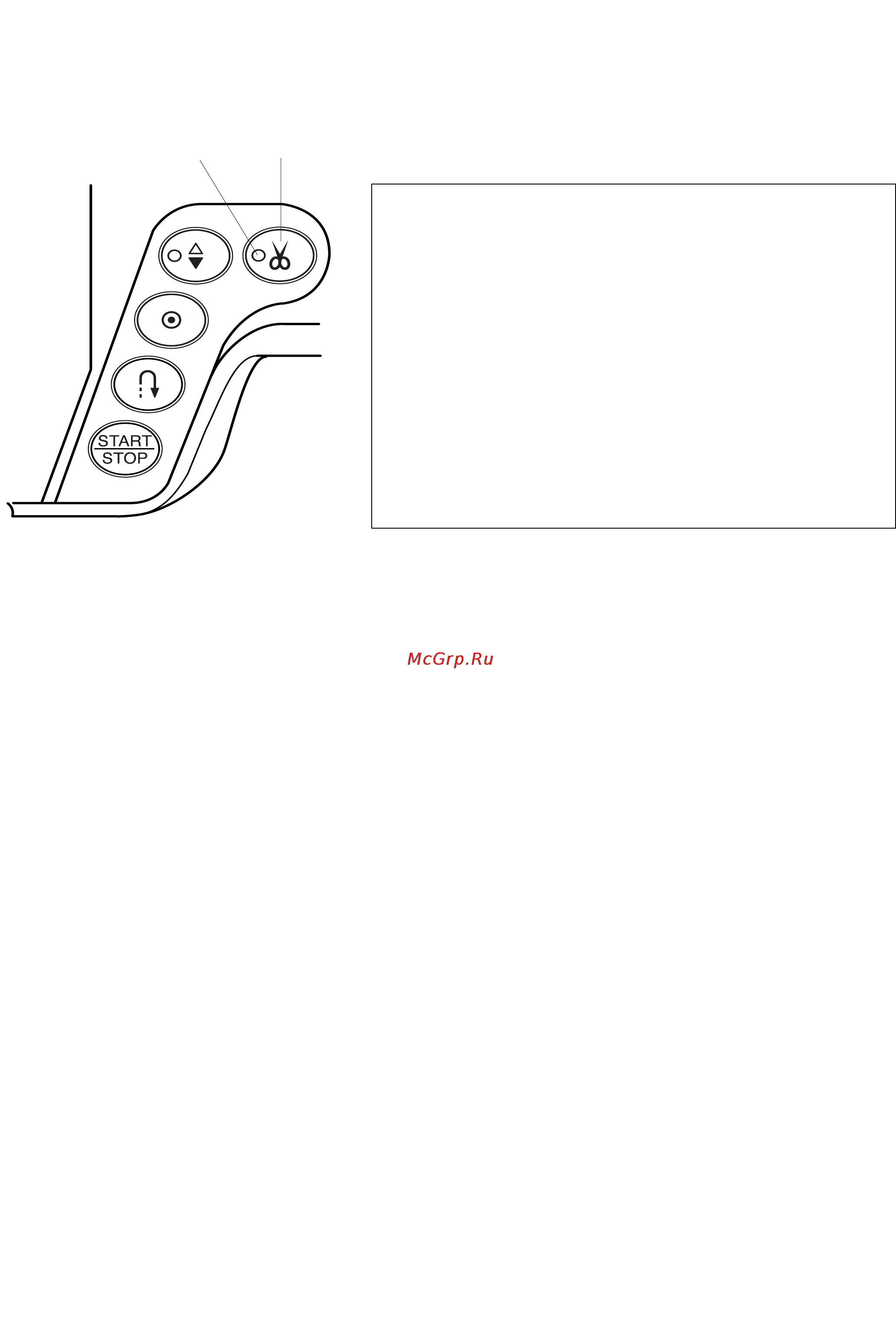 Janome MC 6600 P [10/94] Обрезка нити