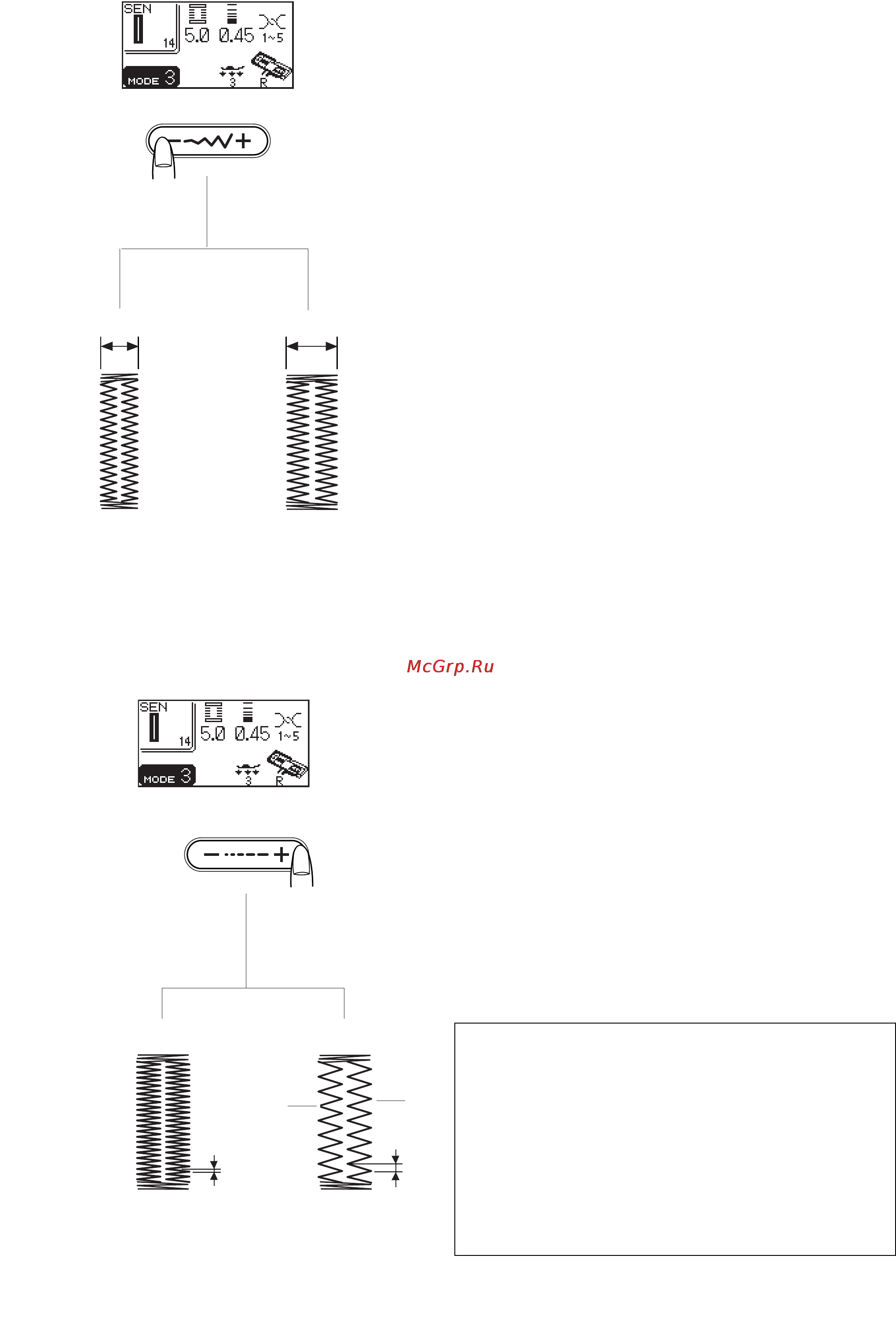 Janome MC 6600 P Инструкция по эксплуатации онлайн [56/94] 87143