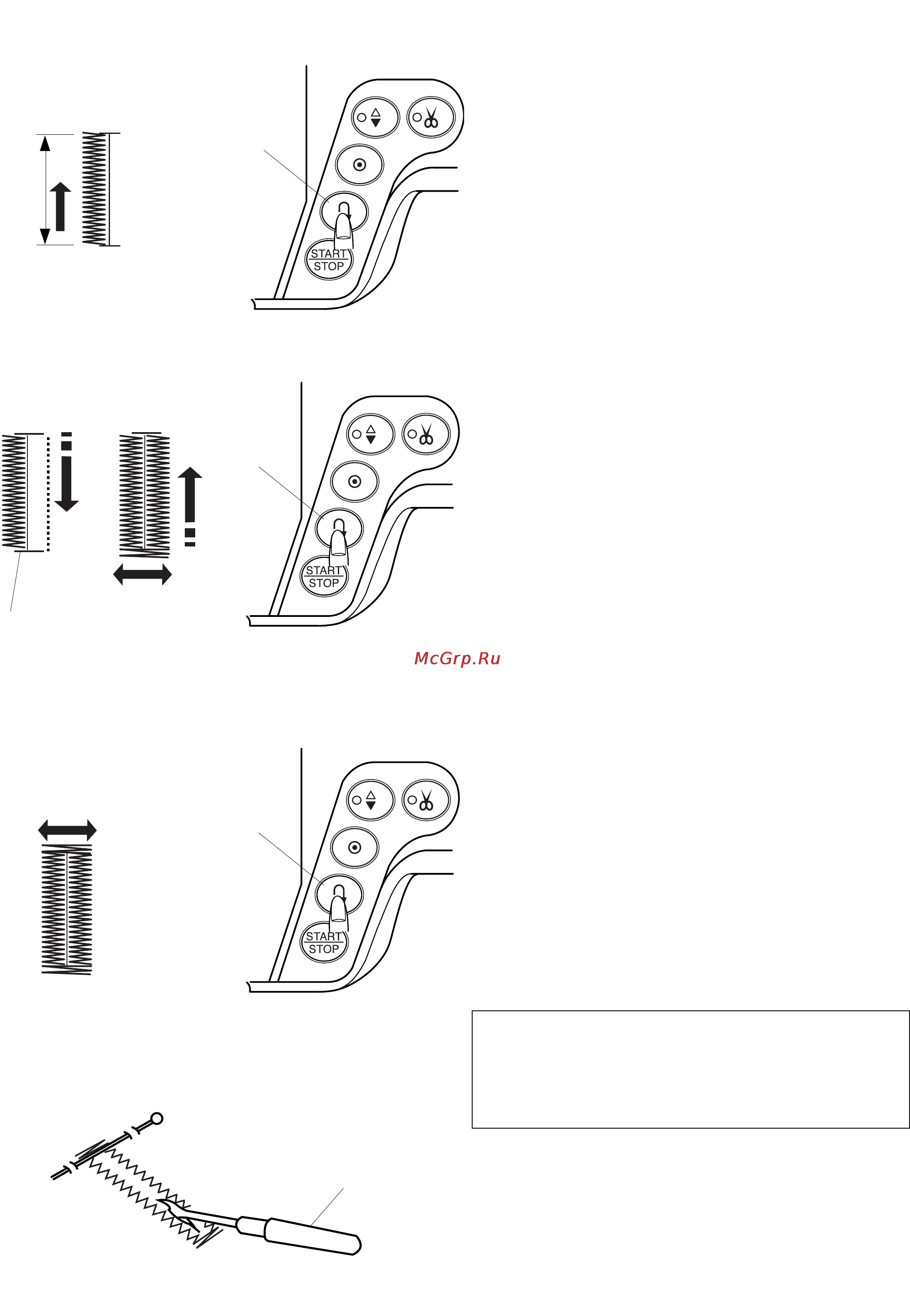 Janome MC 6600 P Инструкция по эксплуатации онлайн [58/94] 87143
