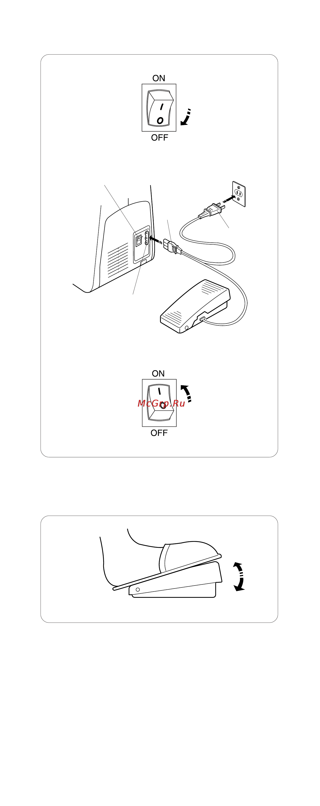Janome FM 725 Инструкция по эксплуатации онлайн [6/14] 87146