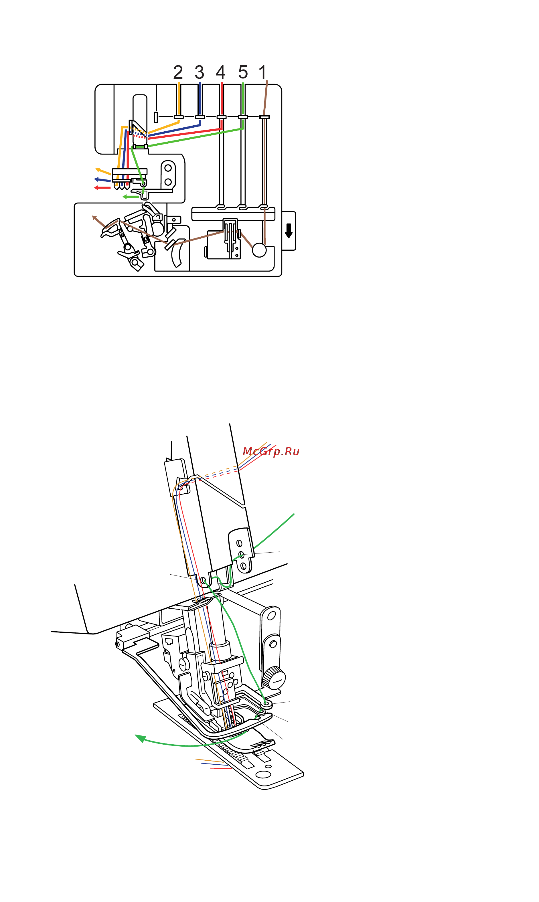 Janome 1200D Инструкция по эксплуатации онлайн [29/57] 87152