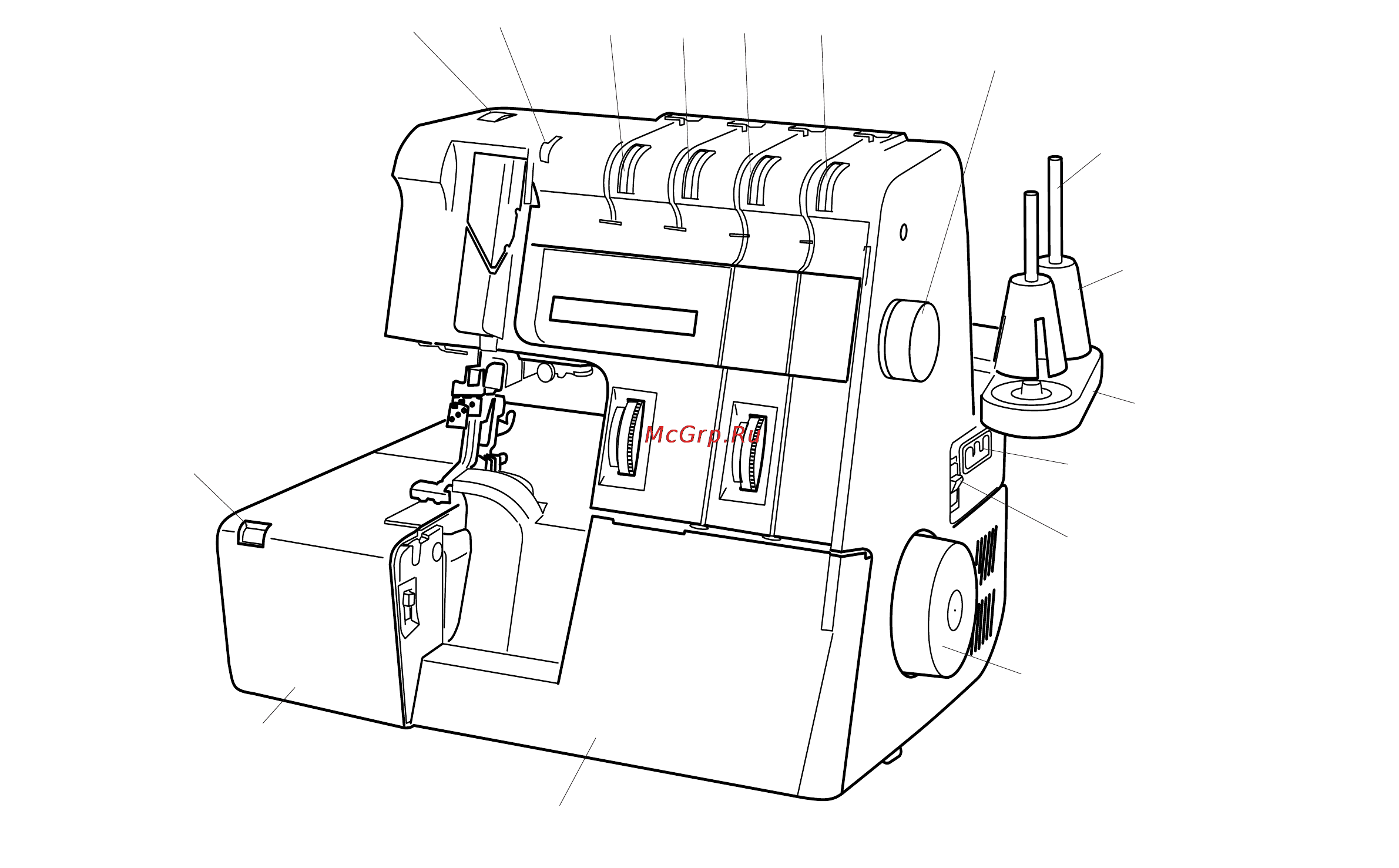 Janome 1200D [4/57] 2 3 4 5 6