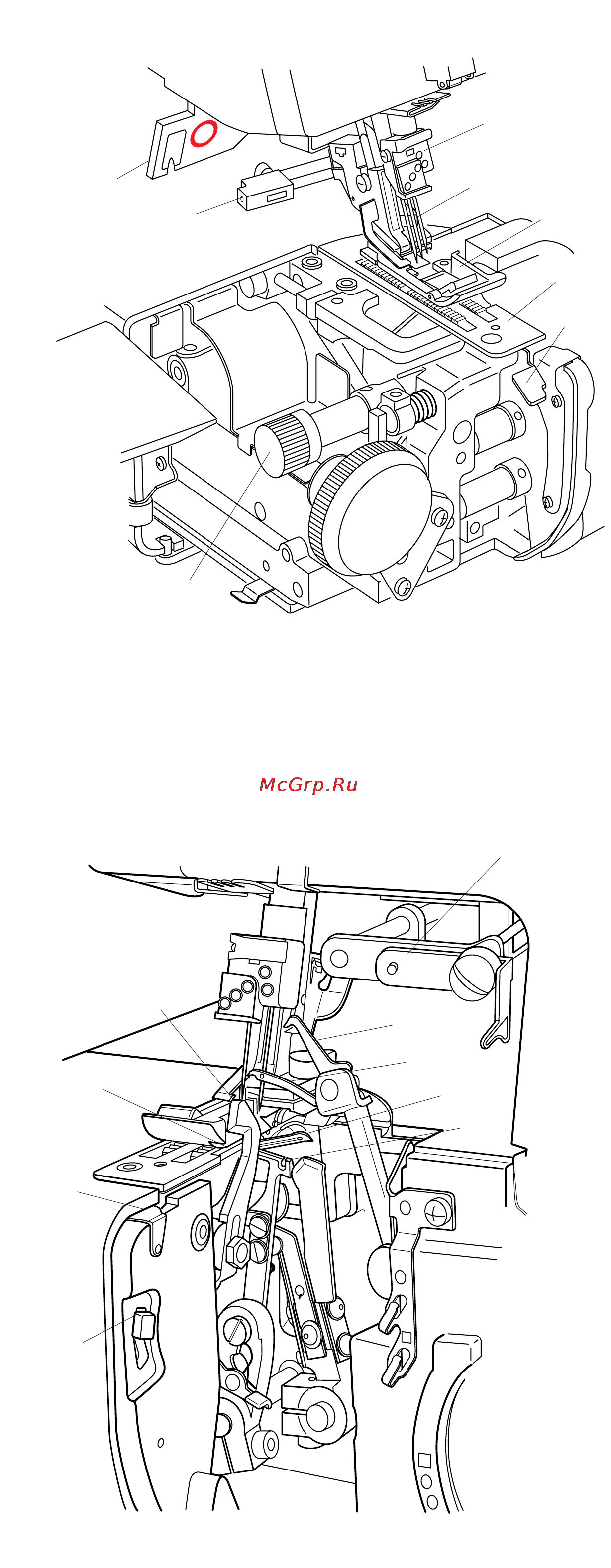 Janome 1200D [5/57] Боковая крышка