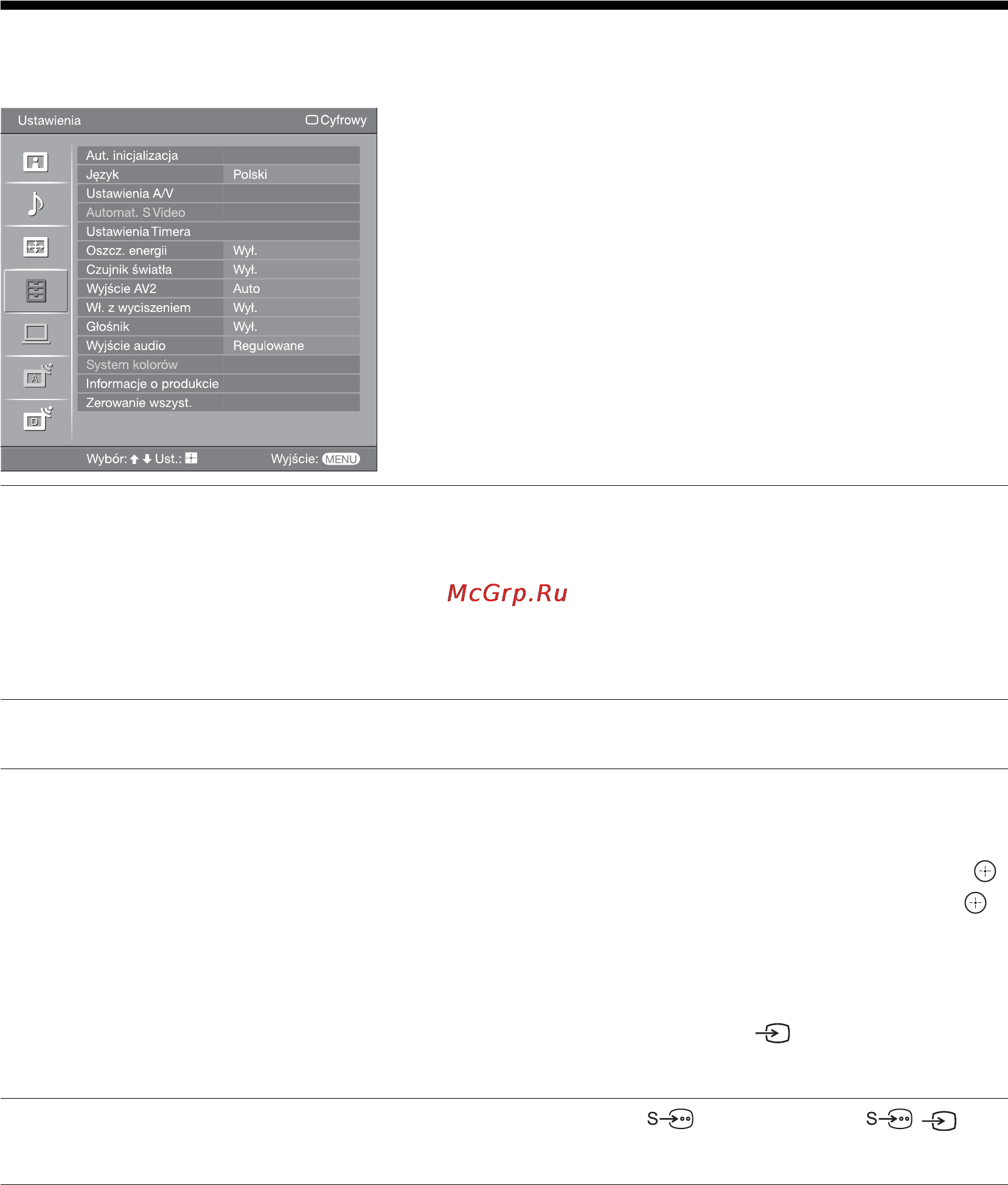 Sony BRAVIA KDL-40T3500 [188/203] Menu ustawień