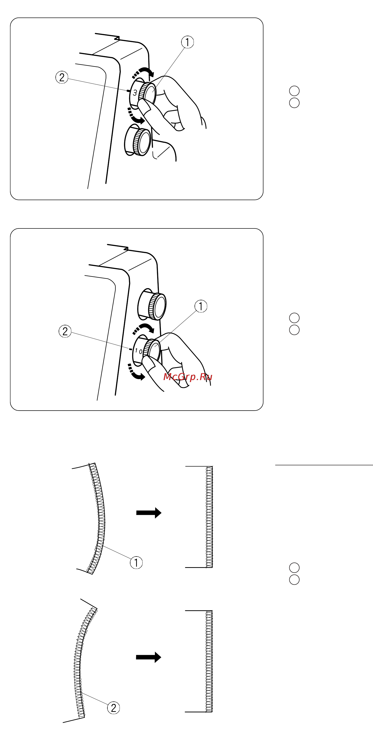 Janome 714D [12/48] Дифференциальная подача ткани