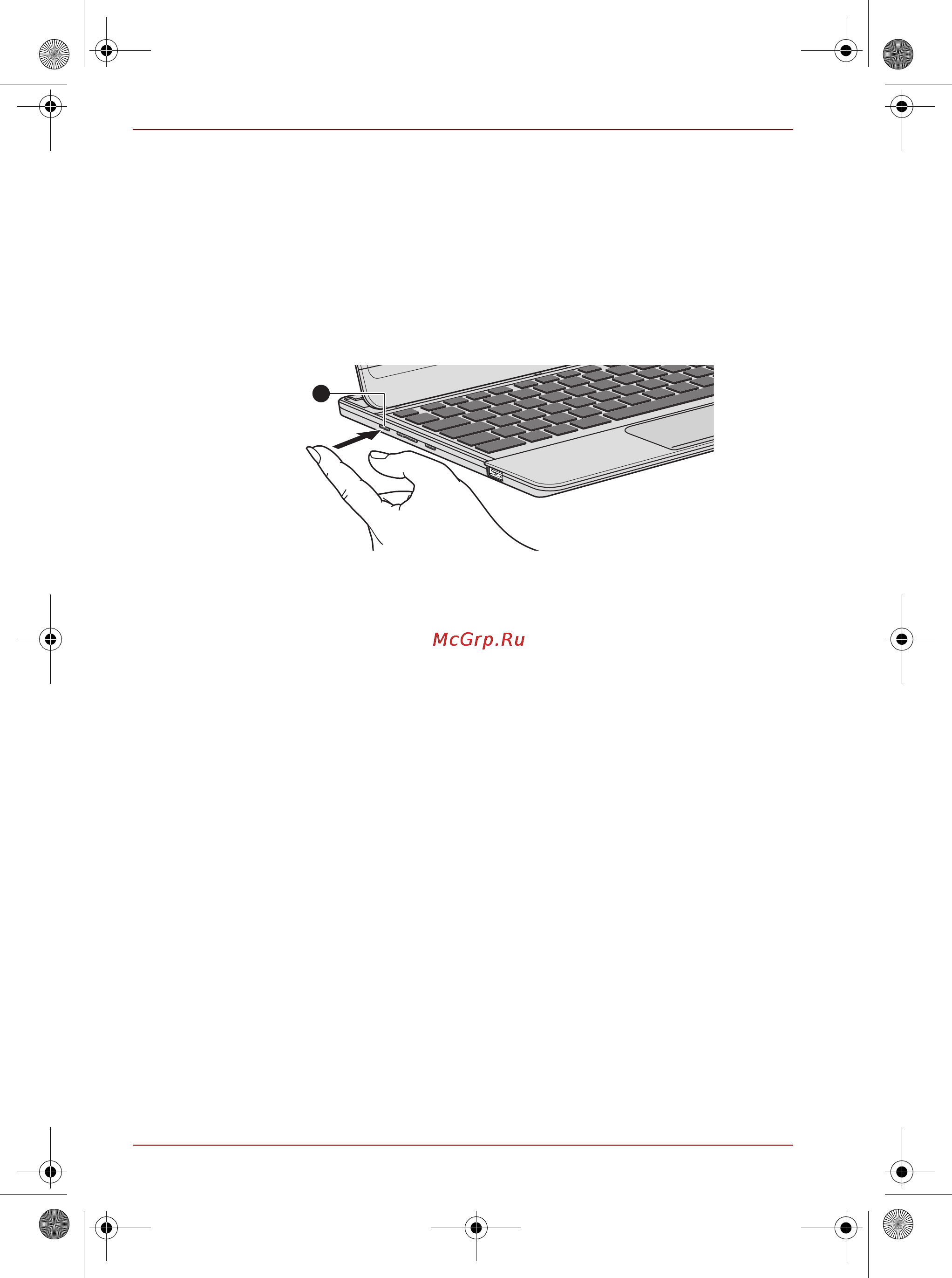 Toshiba SATELLITE U920T-D4S [8/24] Включение питания