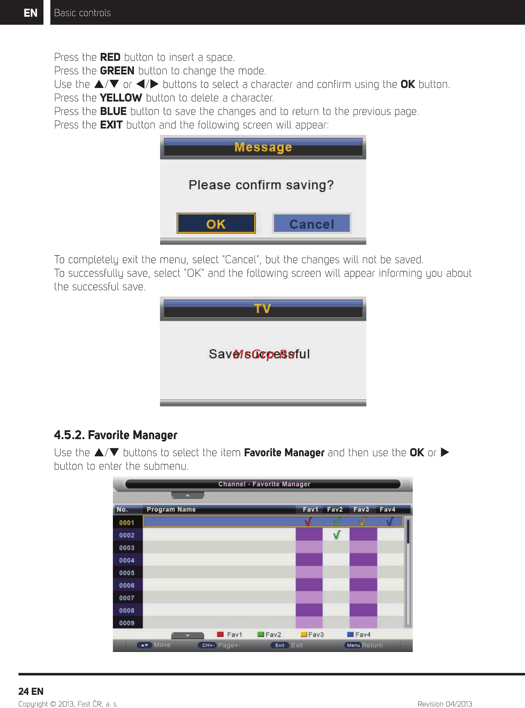 Sencor SLE 24F54M4 [26/68] Ok cancel