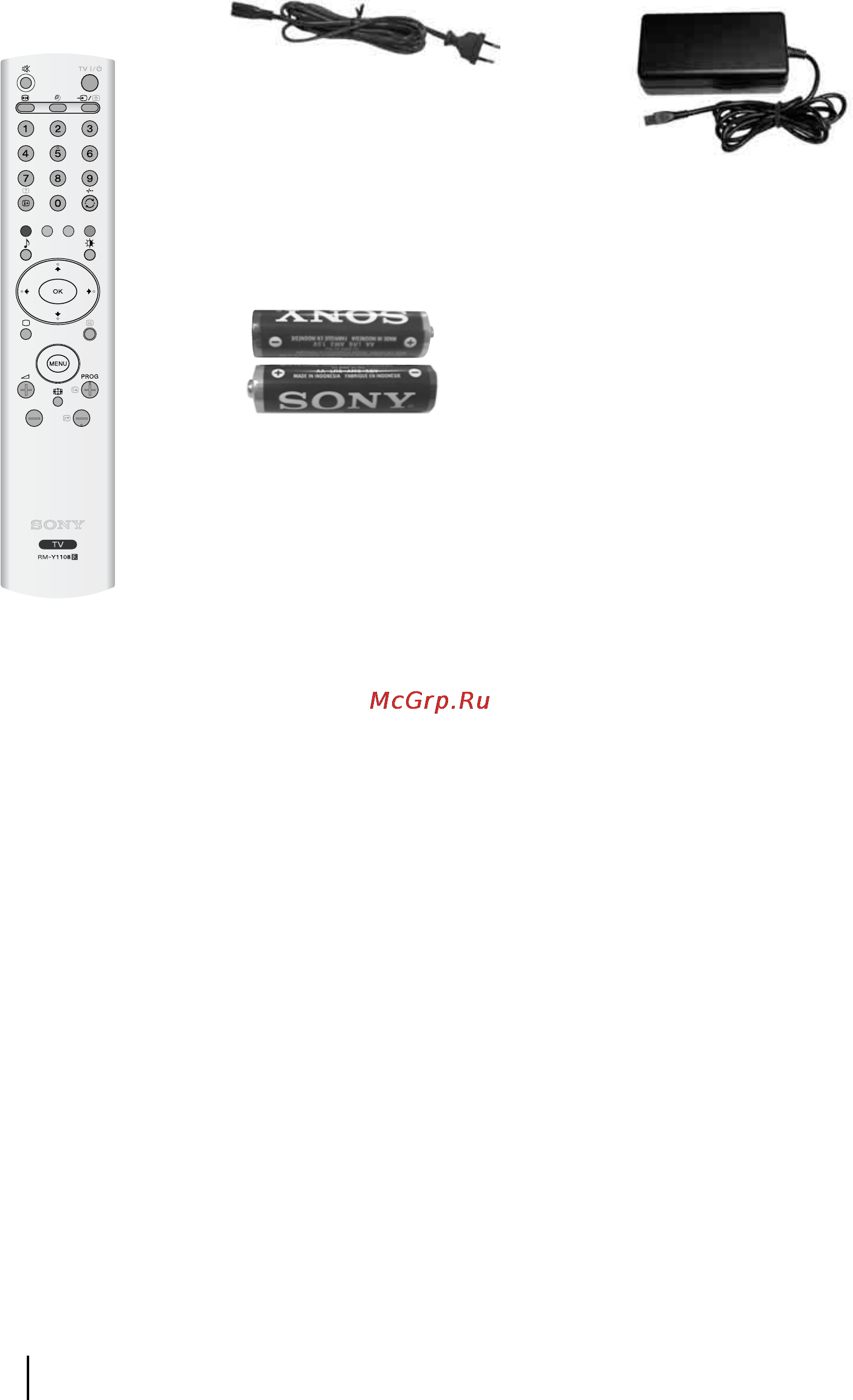 Sony VEGA KLV-17HR3 [53/162] Описание и установка телевизора