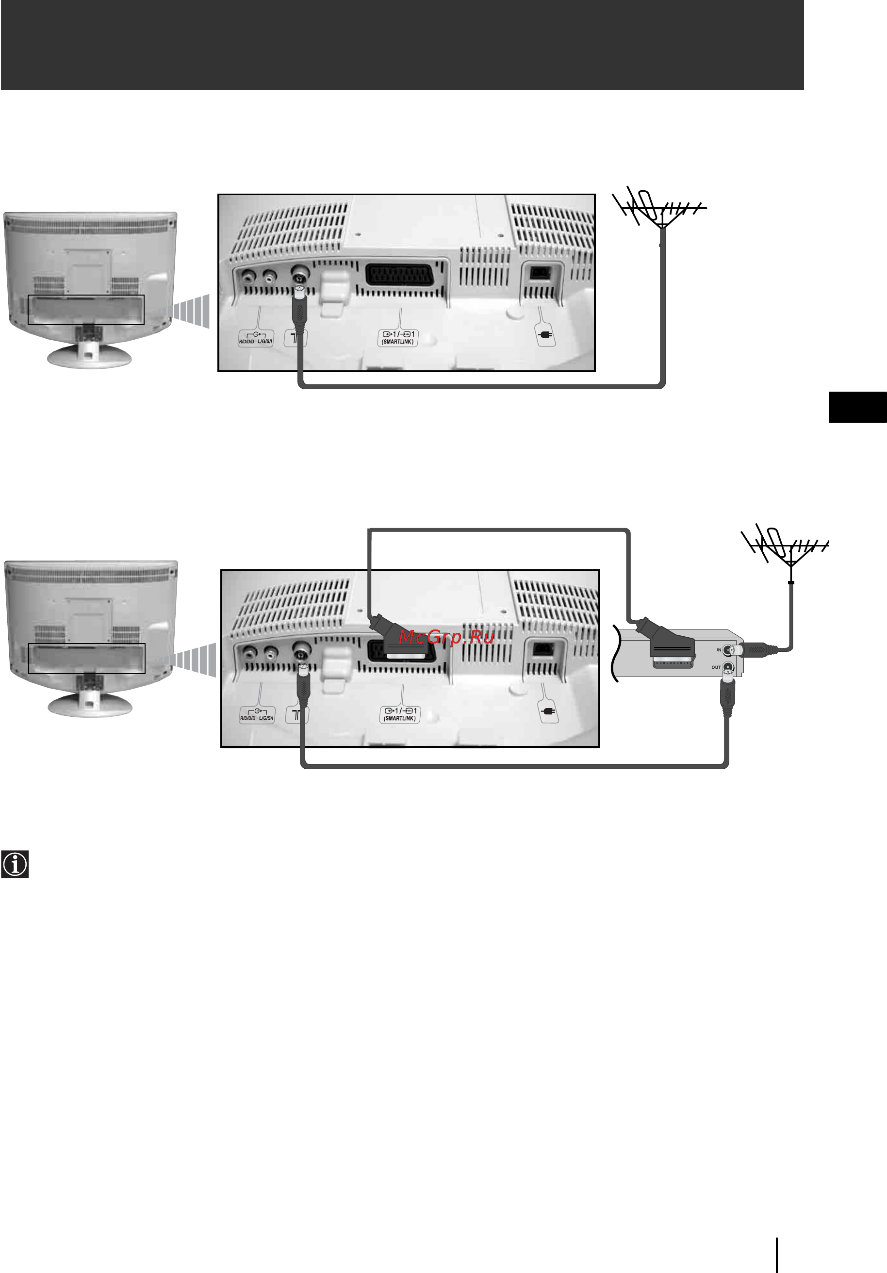 Sony VEGA KLV-17HR3 [6/162] Connecting the aerial and vcr