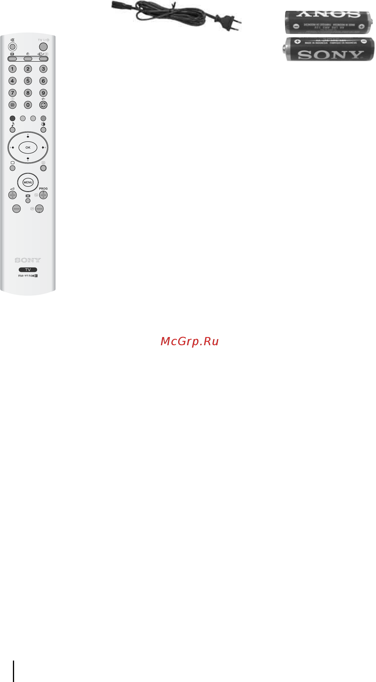 Sony VEGA KLV-20SR3 [13/162] Overview installation