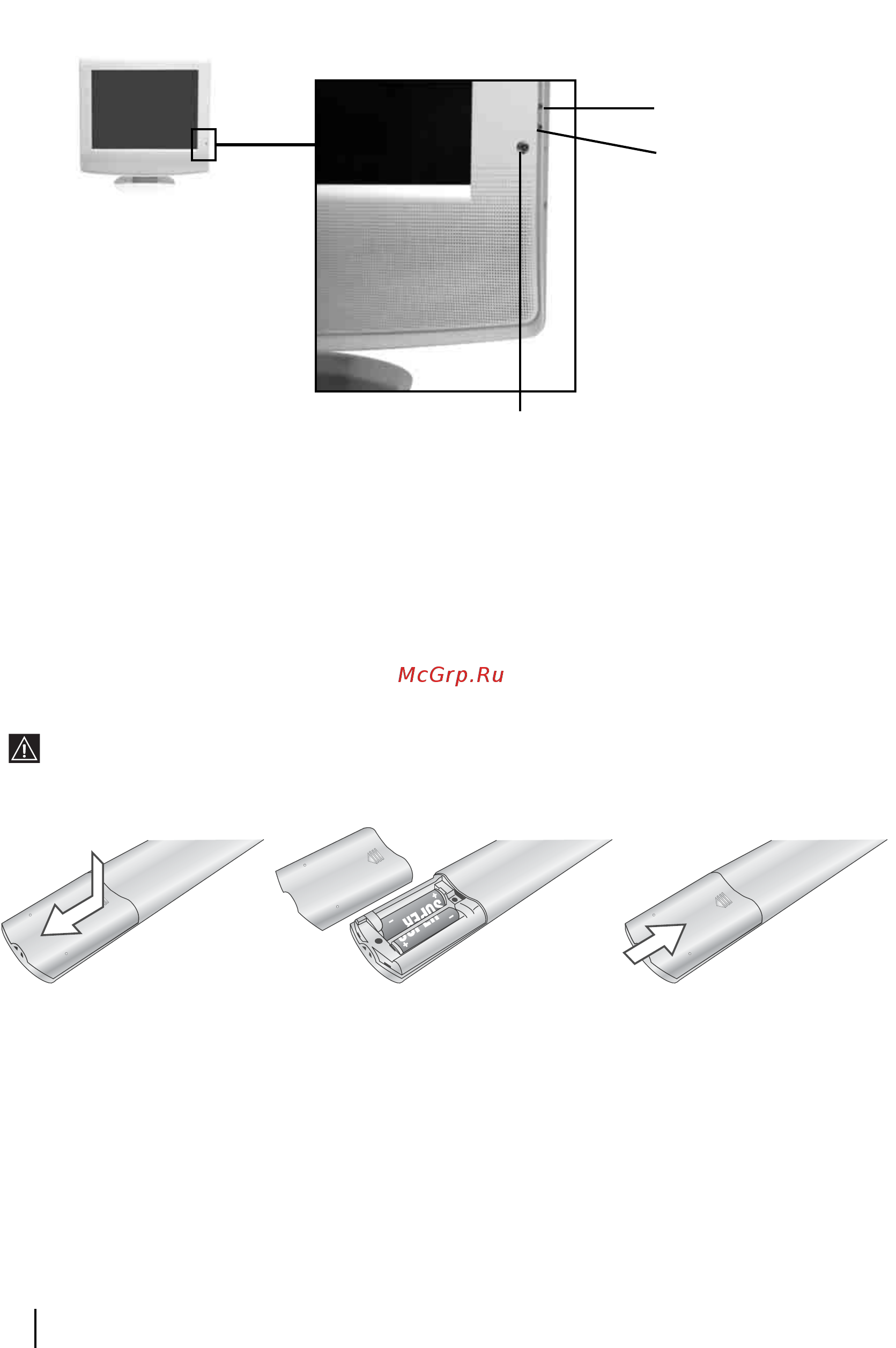 Sony VEGA KLV-20SR3 [57/162] Описание индикаторов телевизора