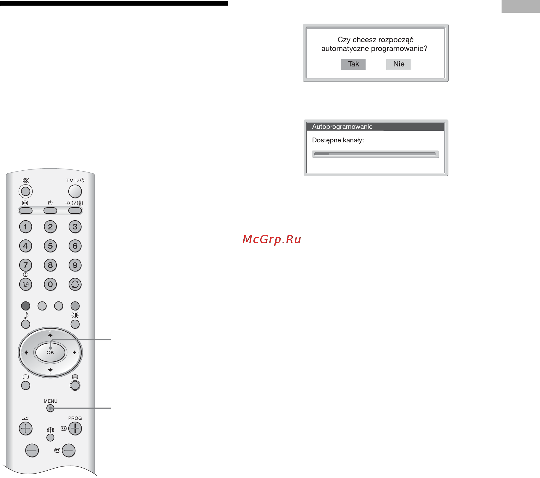 Sony VEGA KLV-15SR3E [159/180] Autoprogramo wanie odbiornika