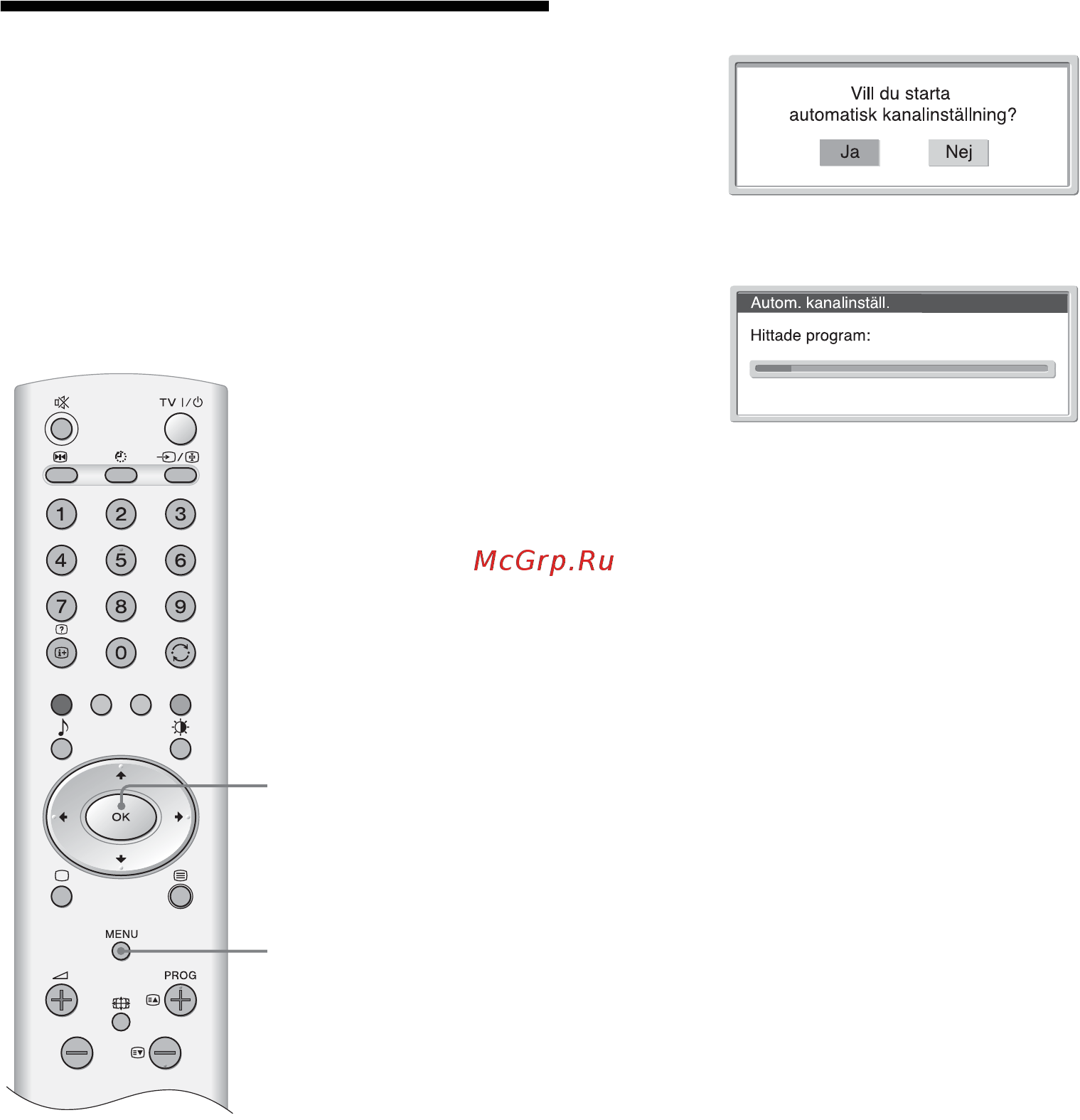 Sony KLV-15 SR3/E [16/180] Automatisk inställning av tv n
