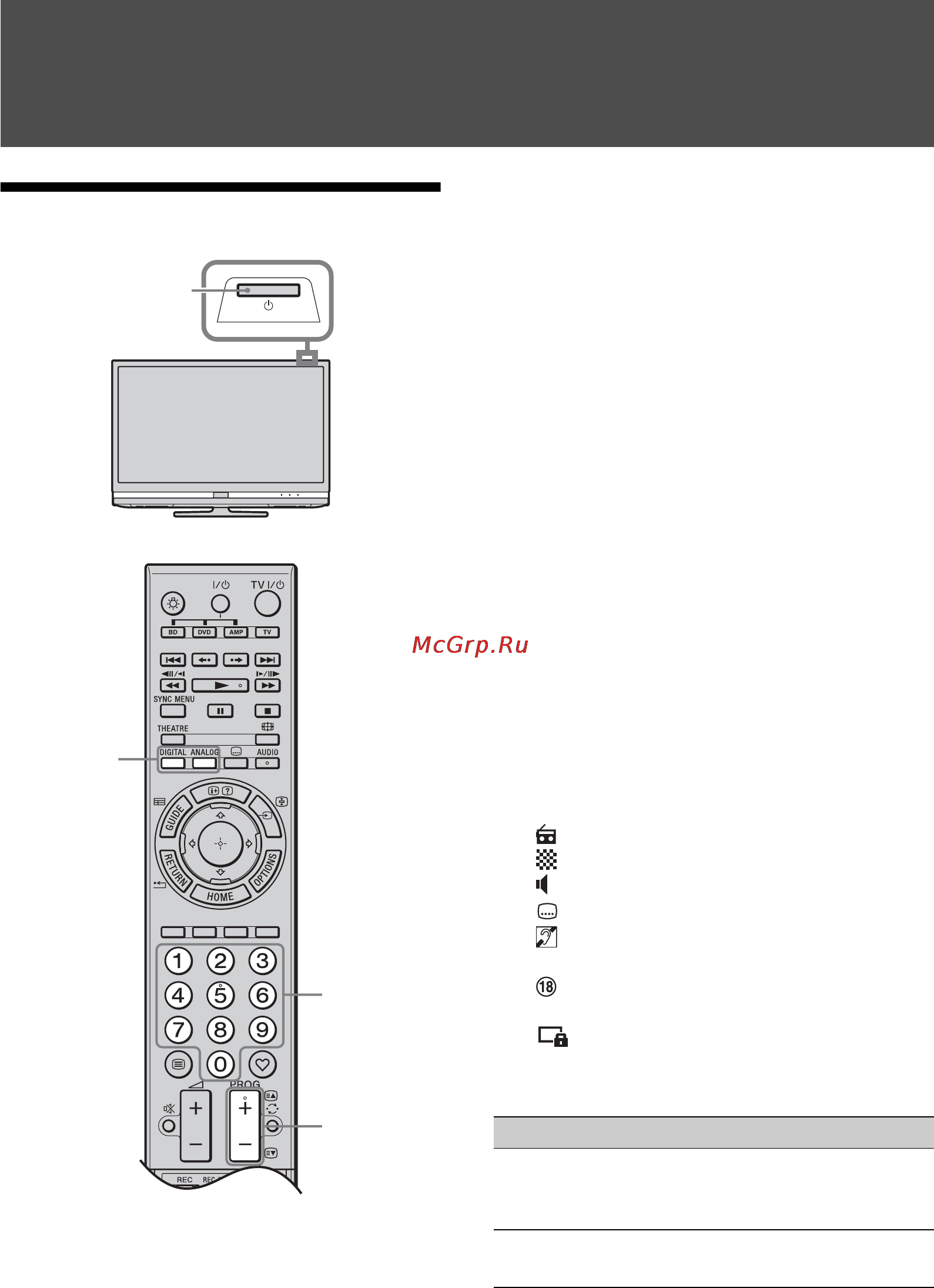 Sony BRAVIA KDL-40Z4500 [16/195] Watching tv