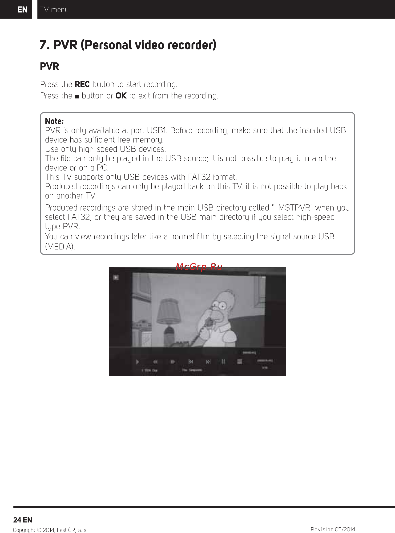 Sencor SLE 1461M4 [26/40] Pvr personal video recorder