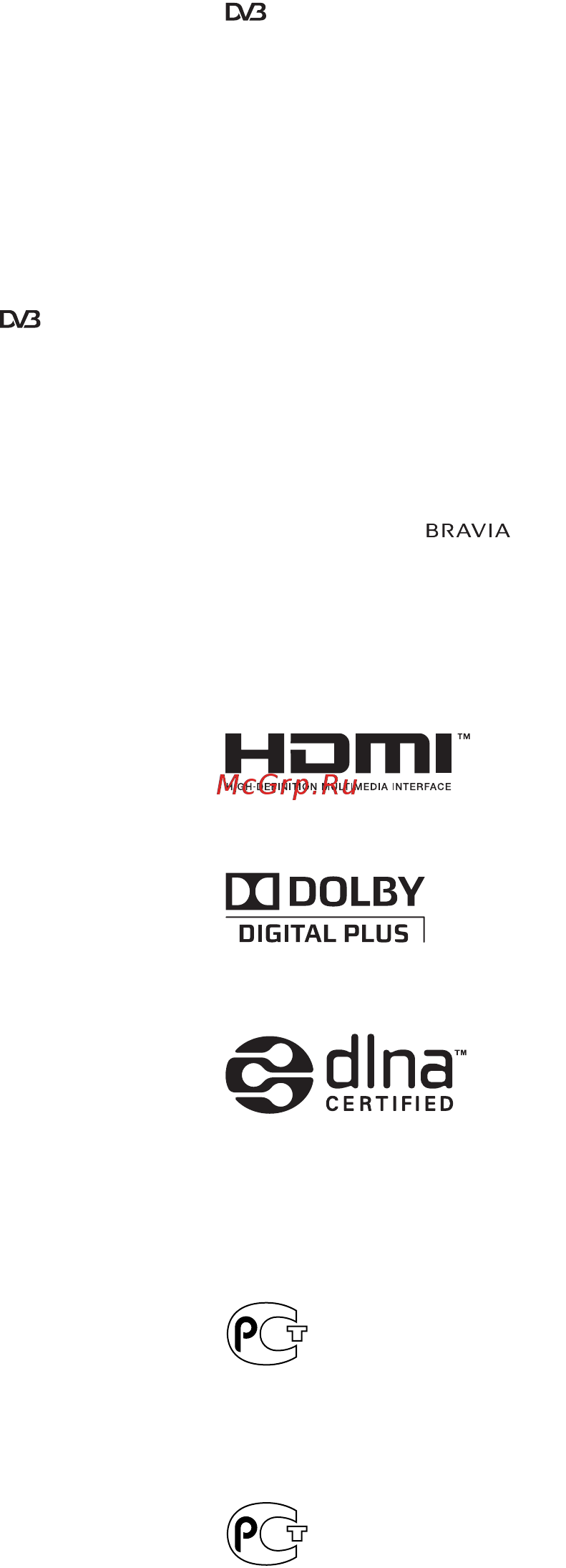 Sony BRAVIA KDL-40X4500 [122/188] Введение