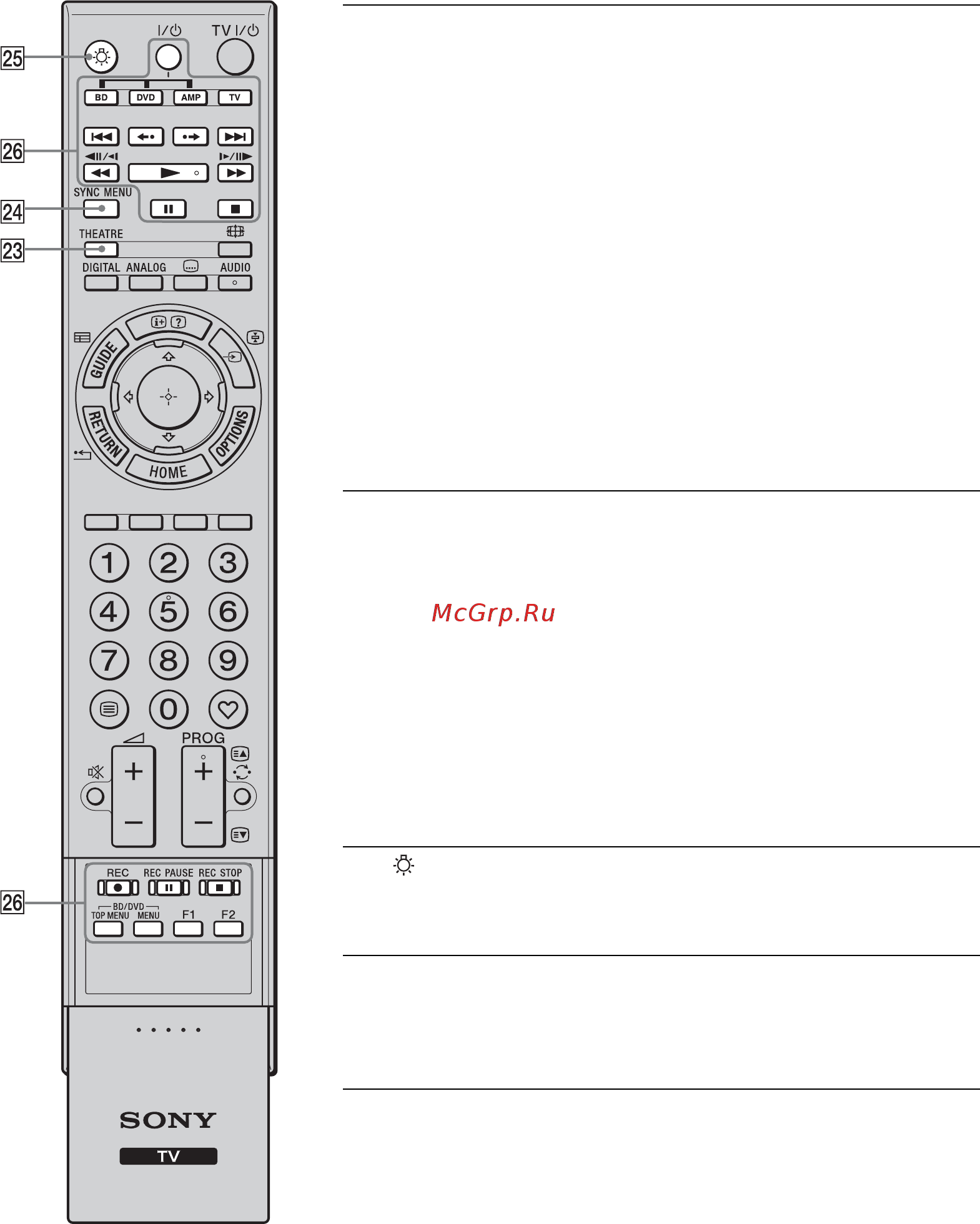 Sony BRAVIA KDL-46X4500 [137/188] Продолжение