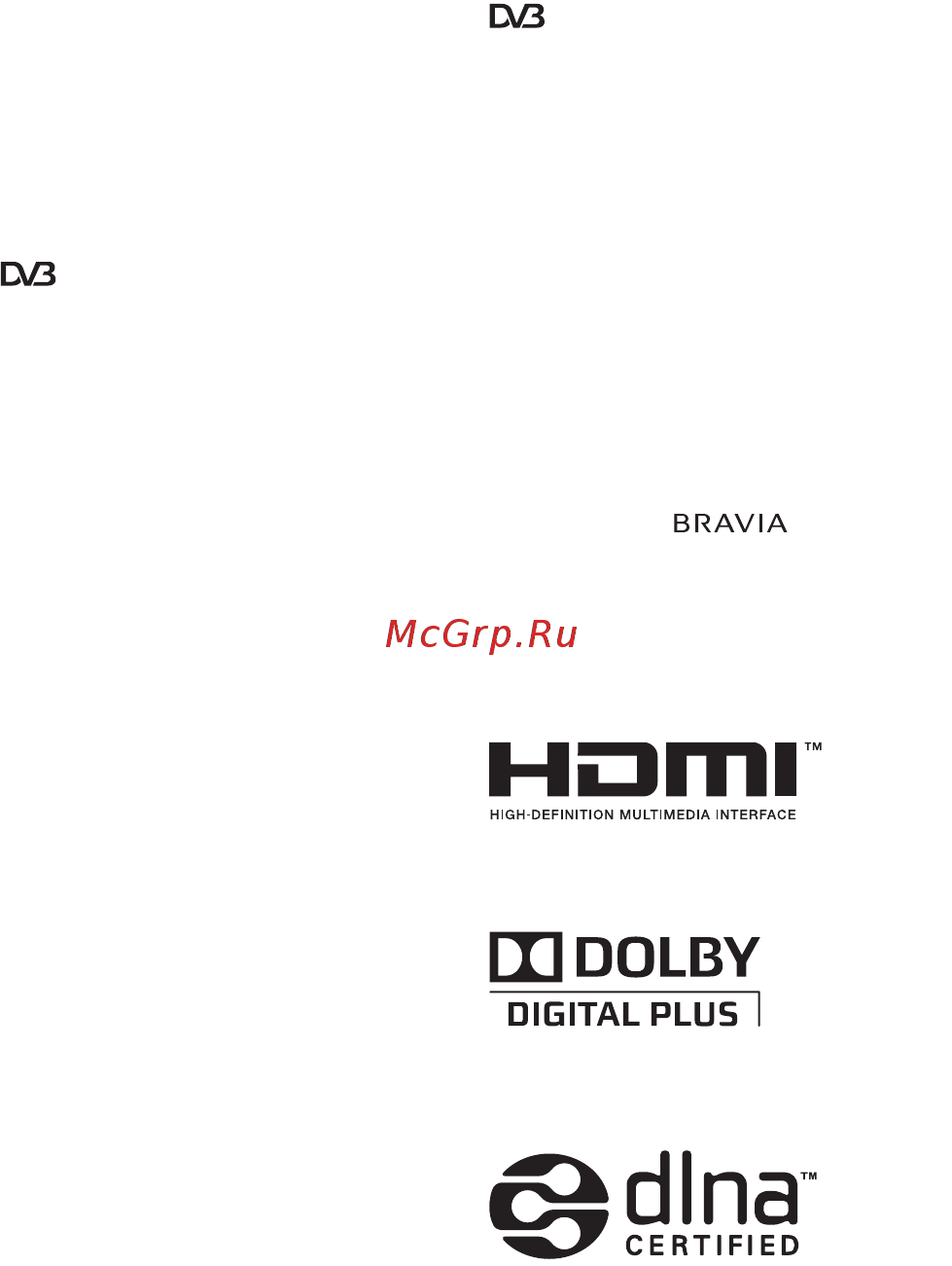 Sony BRAVIA KDL-40X4500 [2/188] Introduction