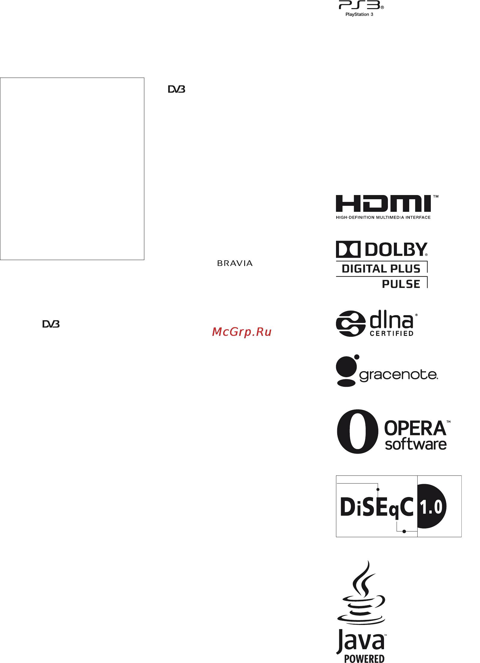 Sony BRAVIA KD-84X9005 [110/784] Informatie over handelsmerken
