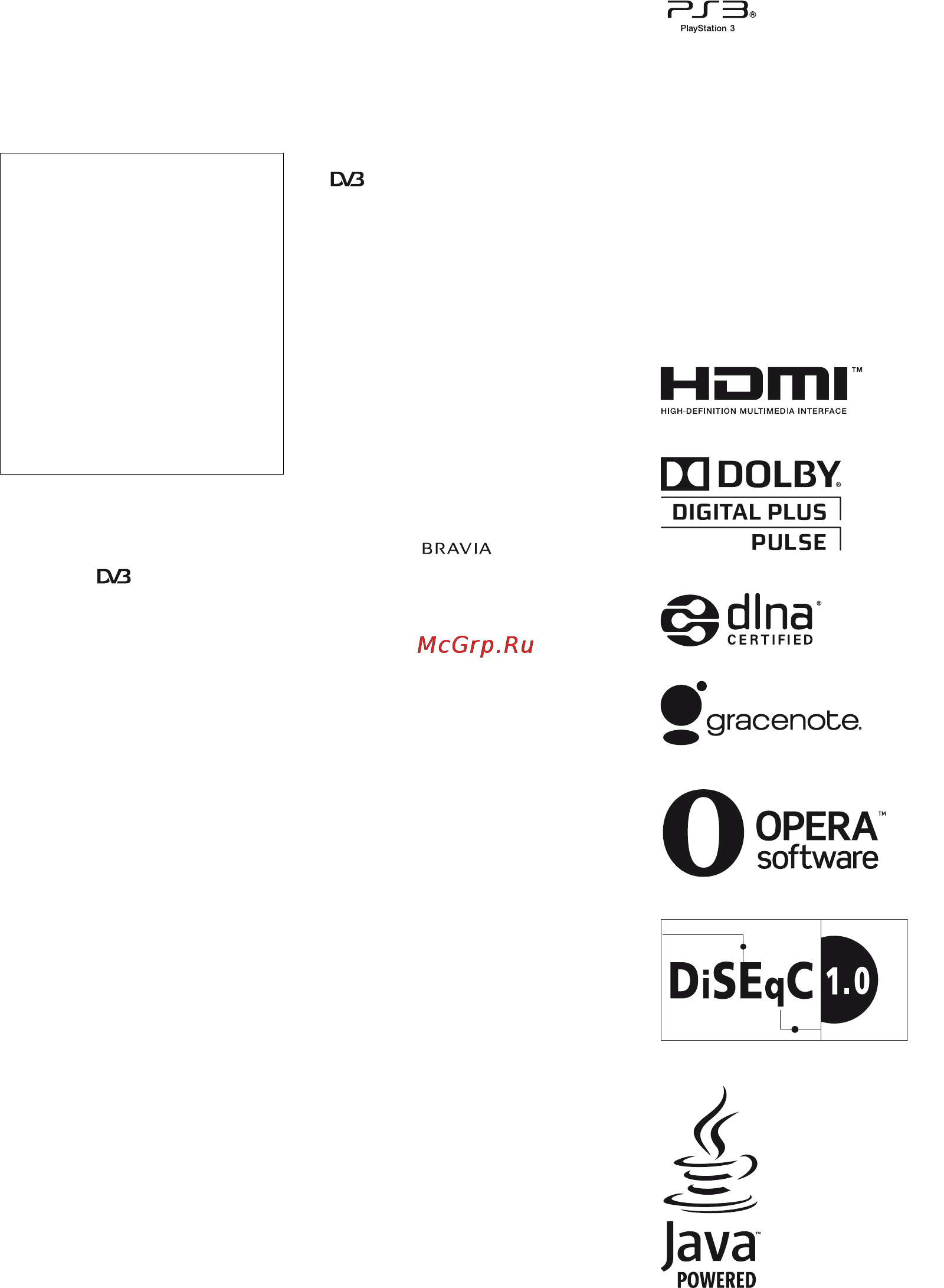 Sony BRAVIA KD-84X9005 [472/784] Informácie o ochranných známkach