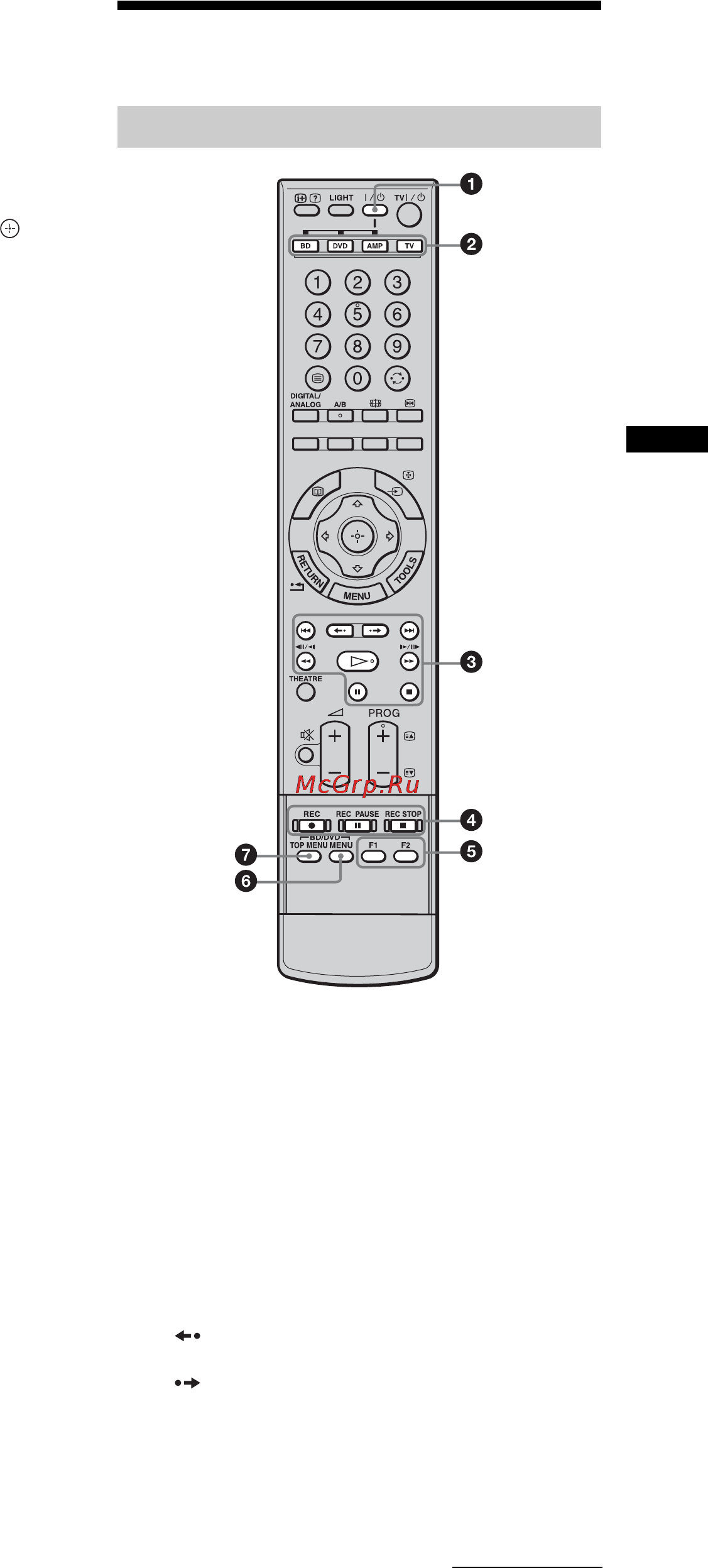Sony BRAVIA KDL-52W3000 [23/156] Using the remote
