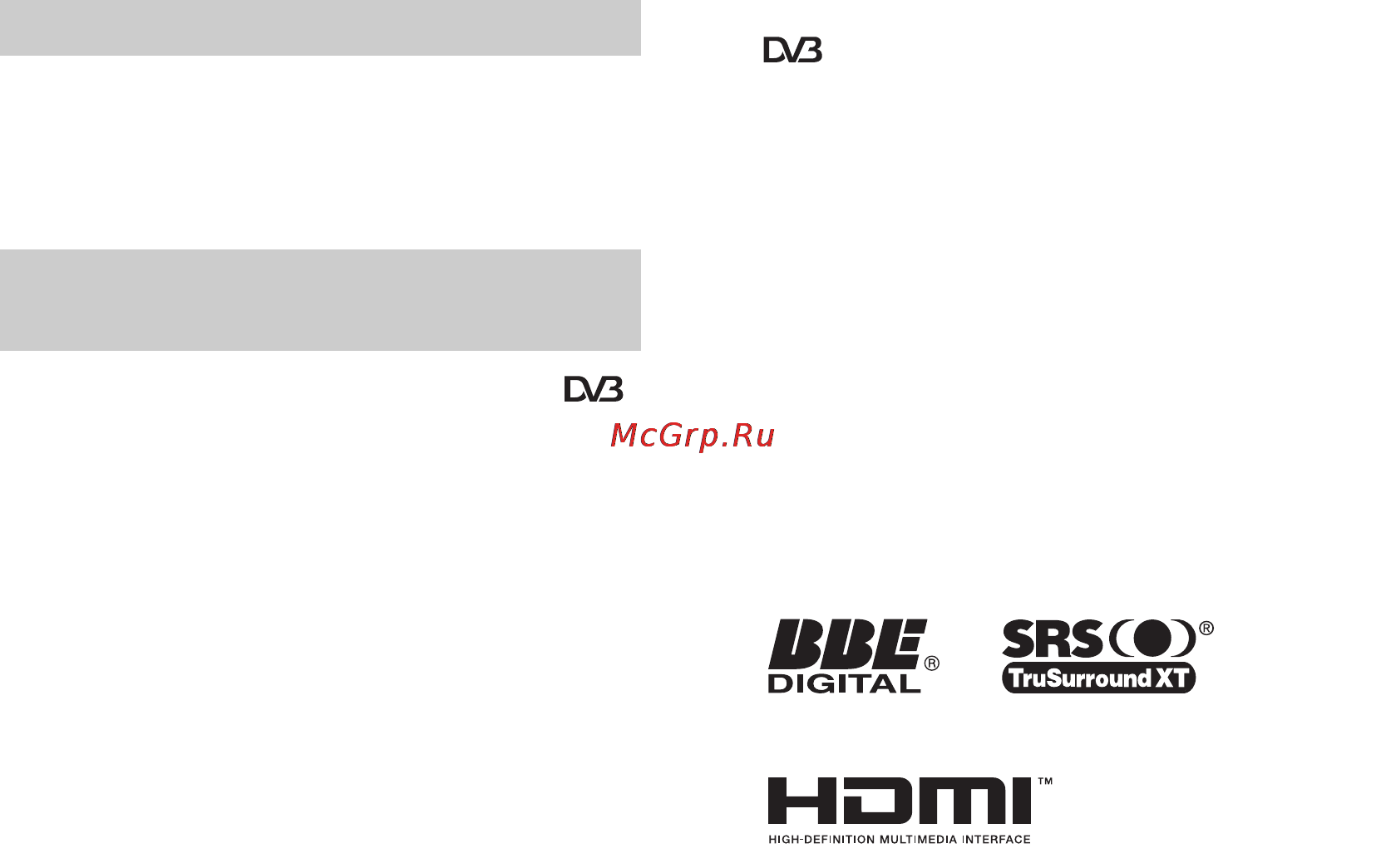 Sony BRAVIA KDL-40W2000 [2/236] Att observera angående digital tv funktionen