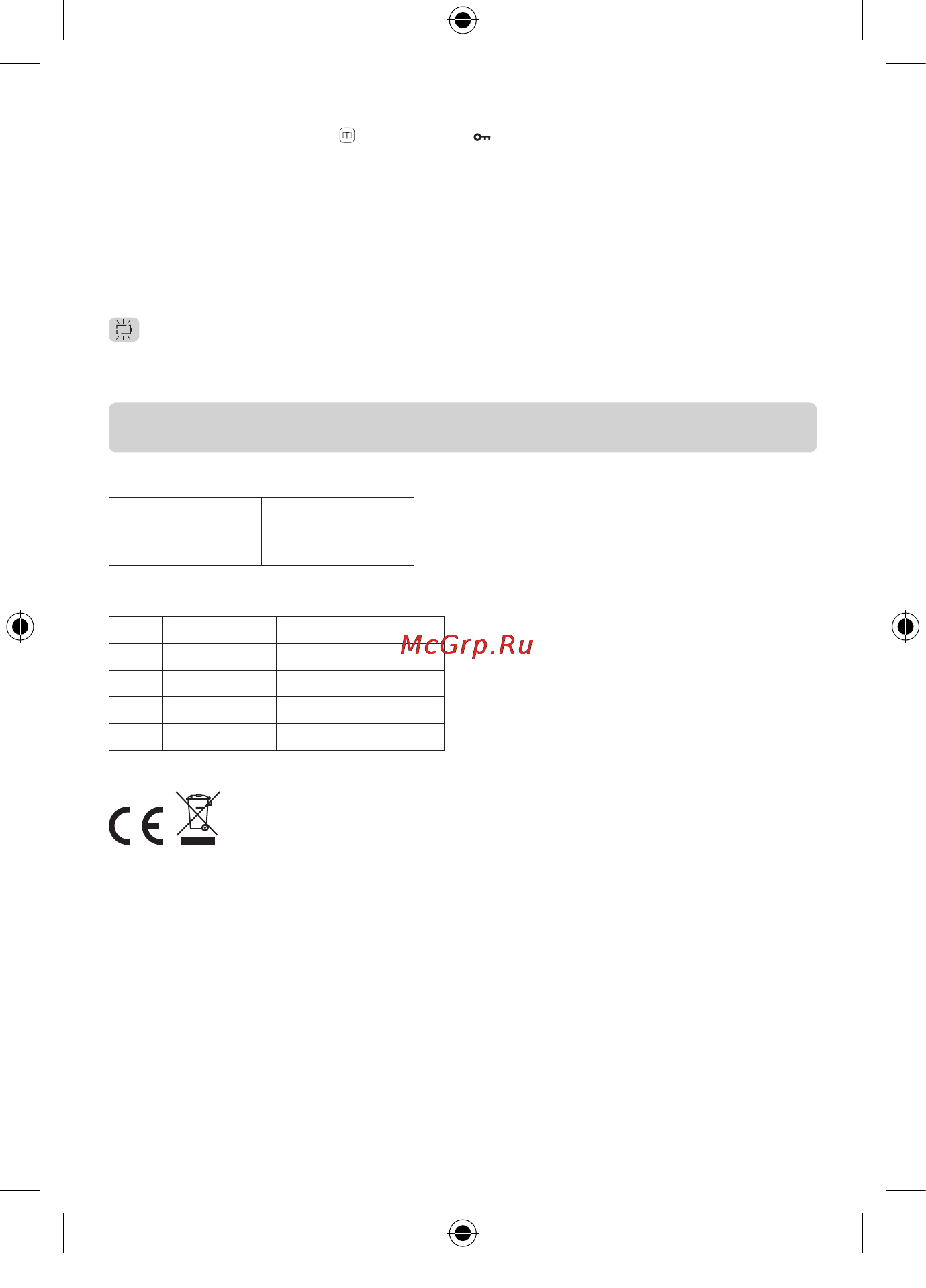 Sencor SMR 220 [4/4] Auxilliary features