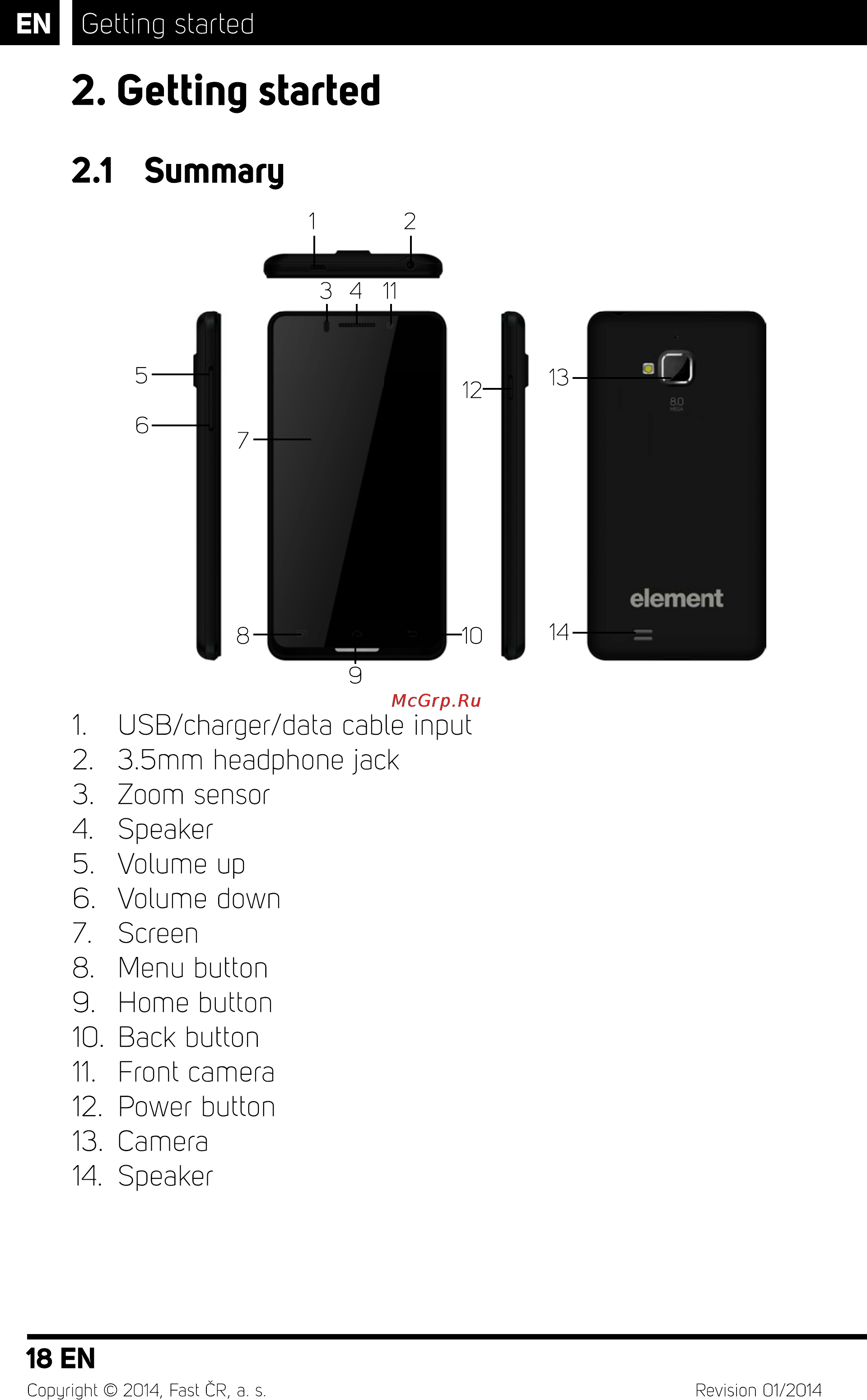 Sencor Element P450 Black [19/48] Getting started