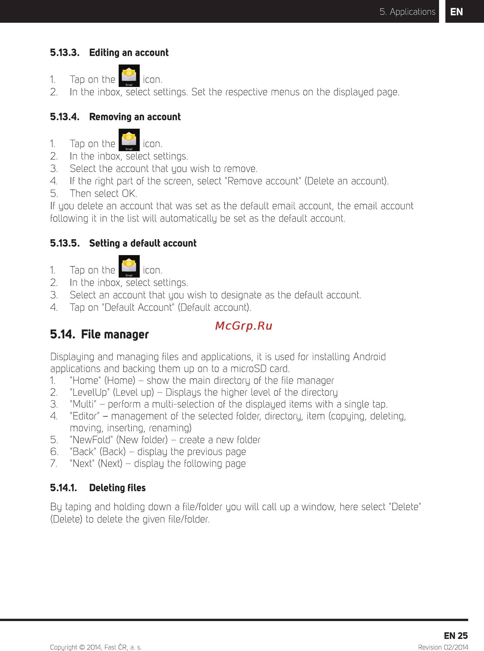 Sencor ELEMENT 10.1Q202 [27/36] File manager
