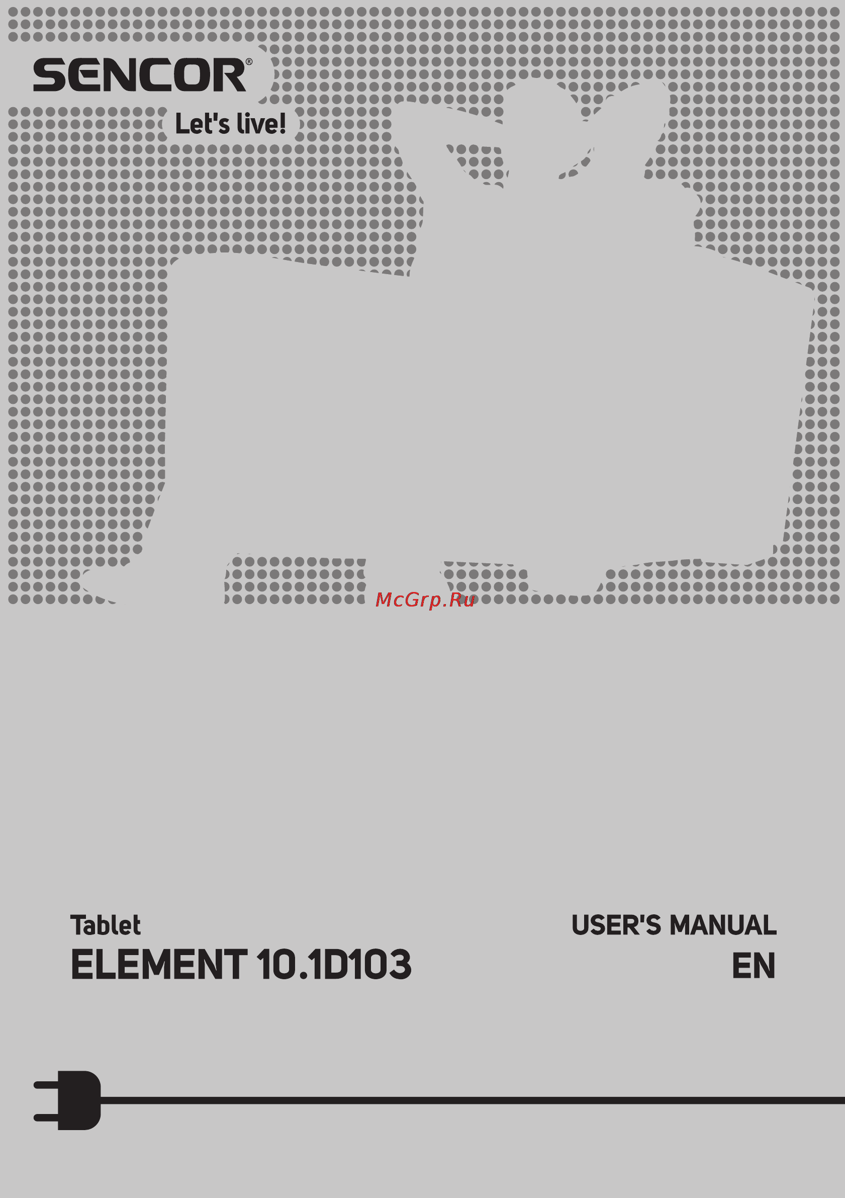 Sencor ELEMENT 10.1D103 Инструкция по эксплуатации онлайн