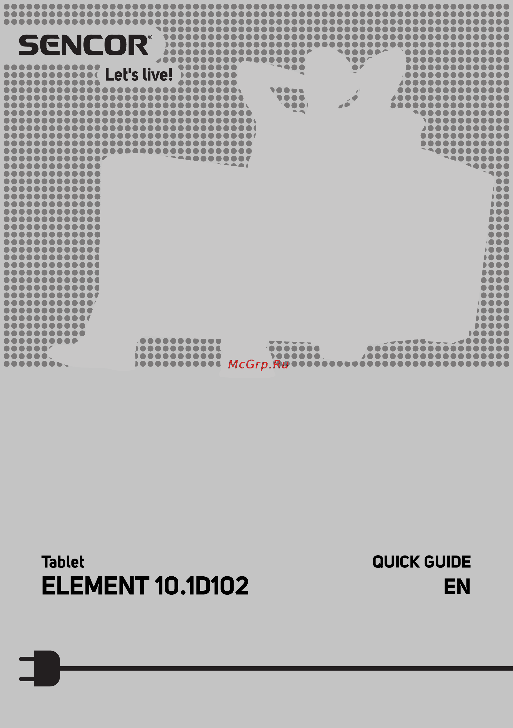 Sencor ELEMENT 10.1D102 Инструкция по эксплуатации онлайн