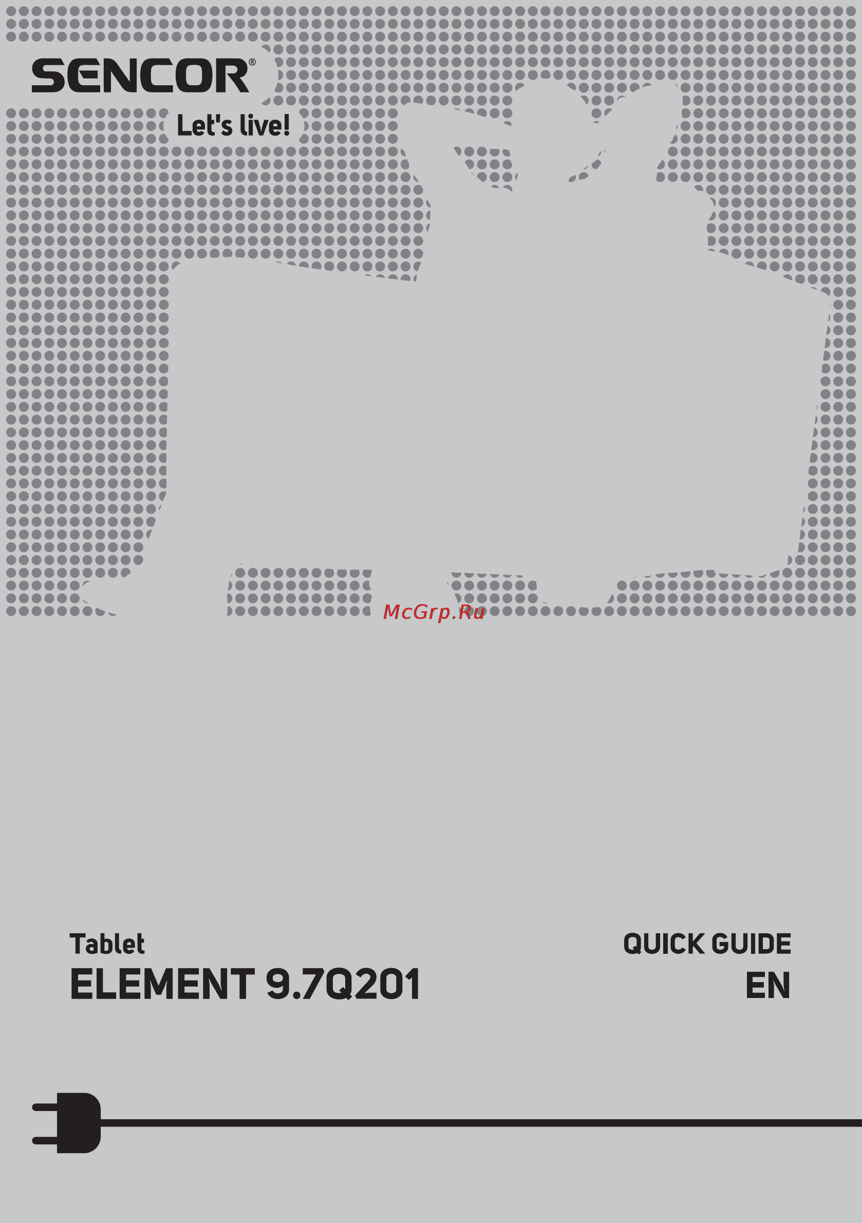 Sencor ELEMENT 9.7Q201 Инструкция по эксплуатации онлайн